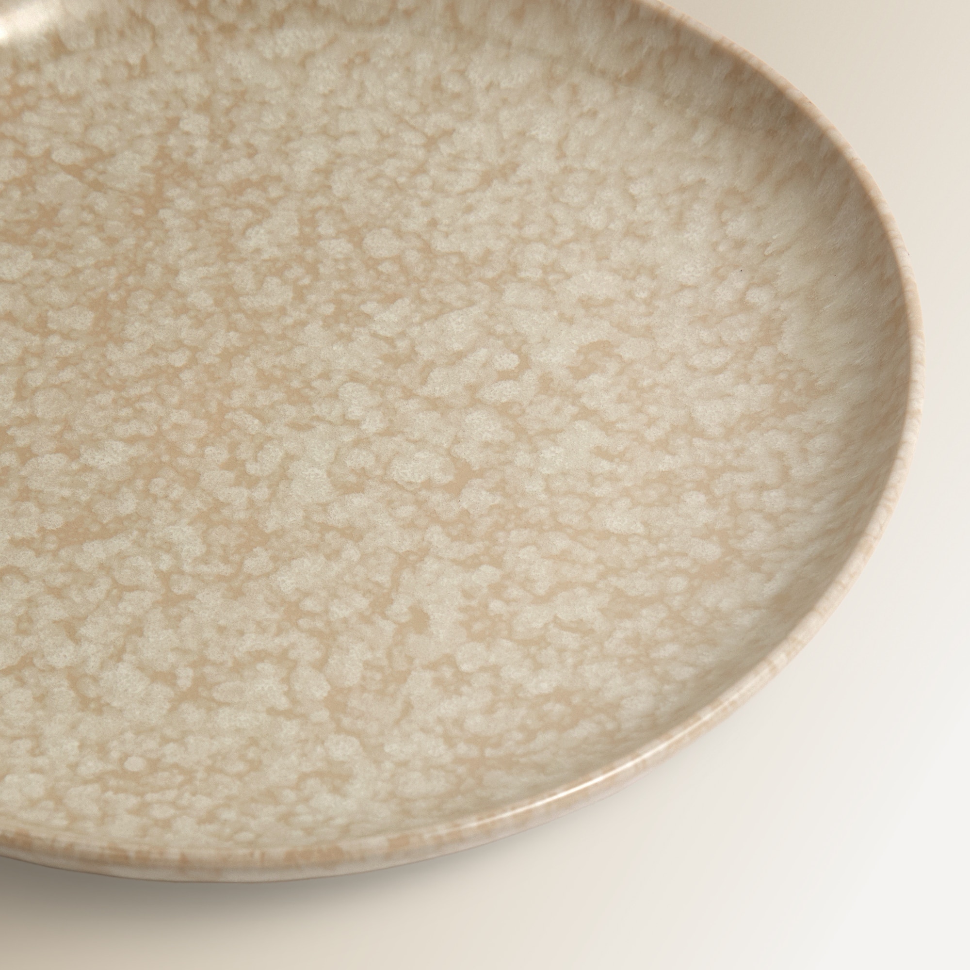 Prato de Sobremesa Roca Creme-3