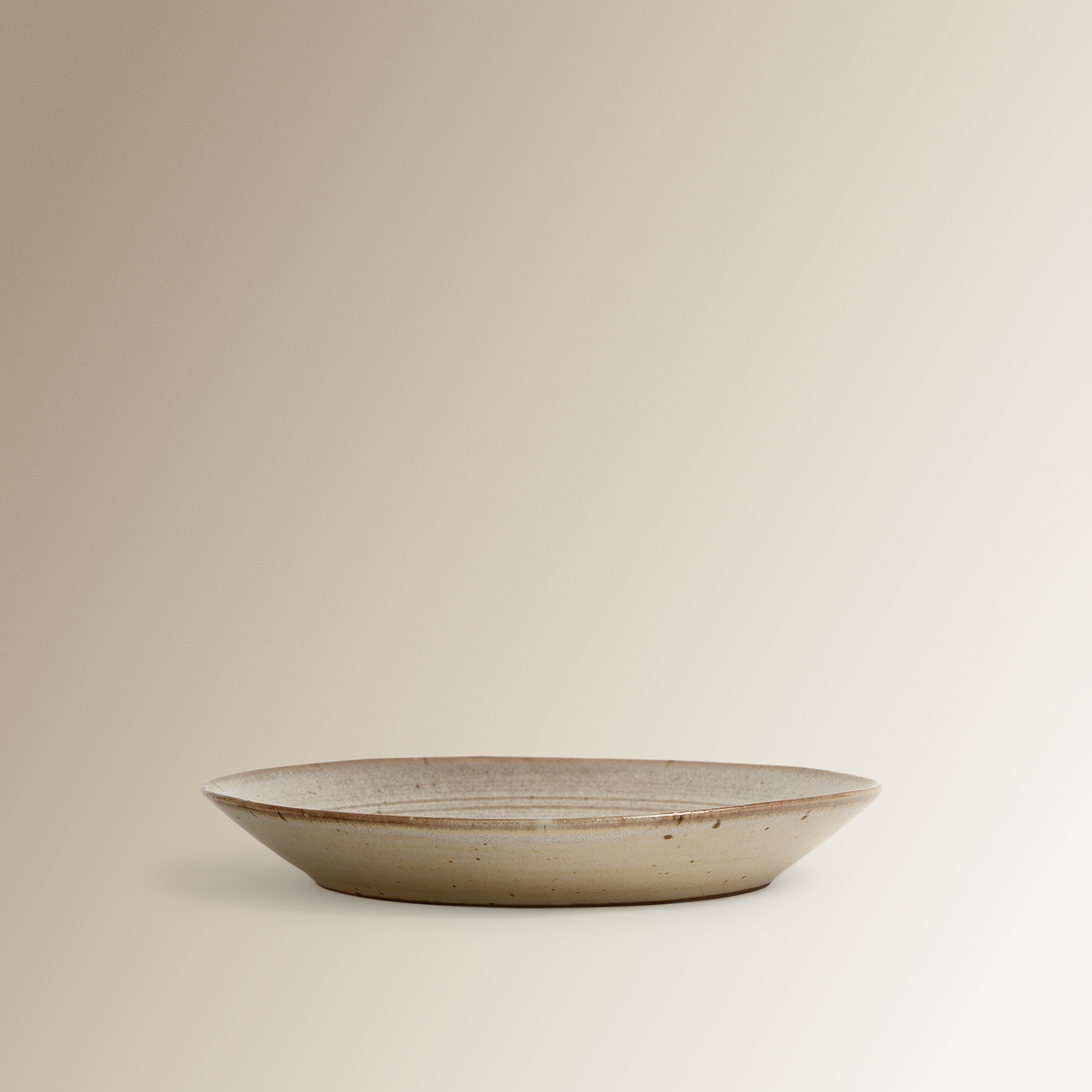 Prato de Sobremesa Kobe Bege-2