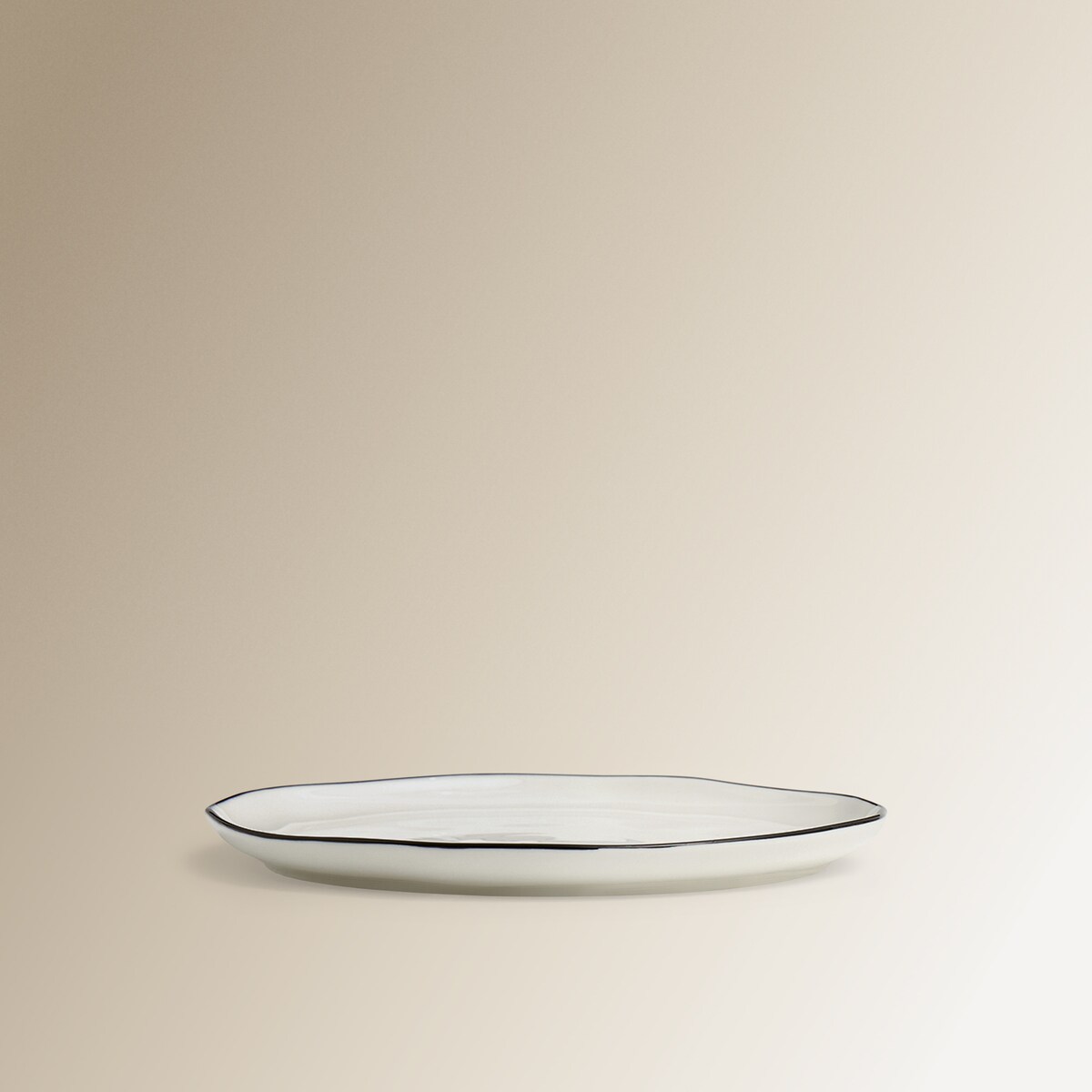 Prato de Sobremesa Nordik Branco-3