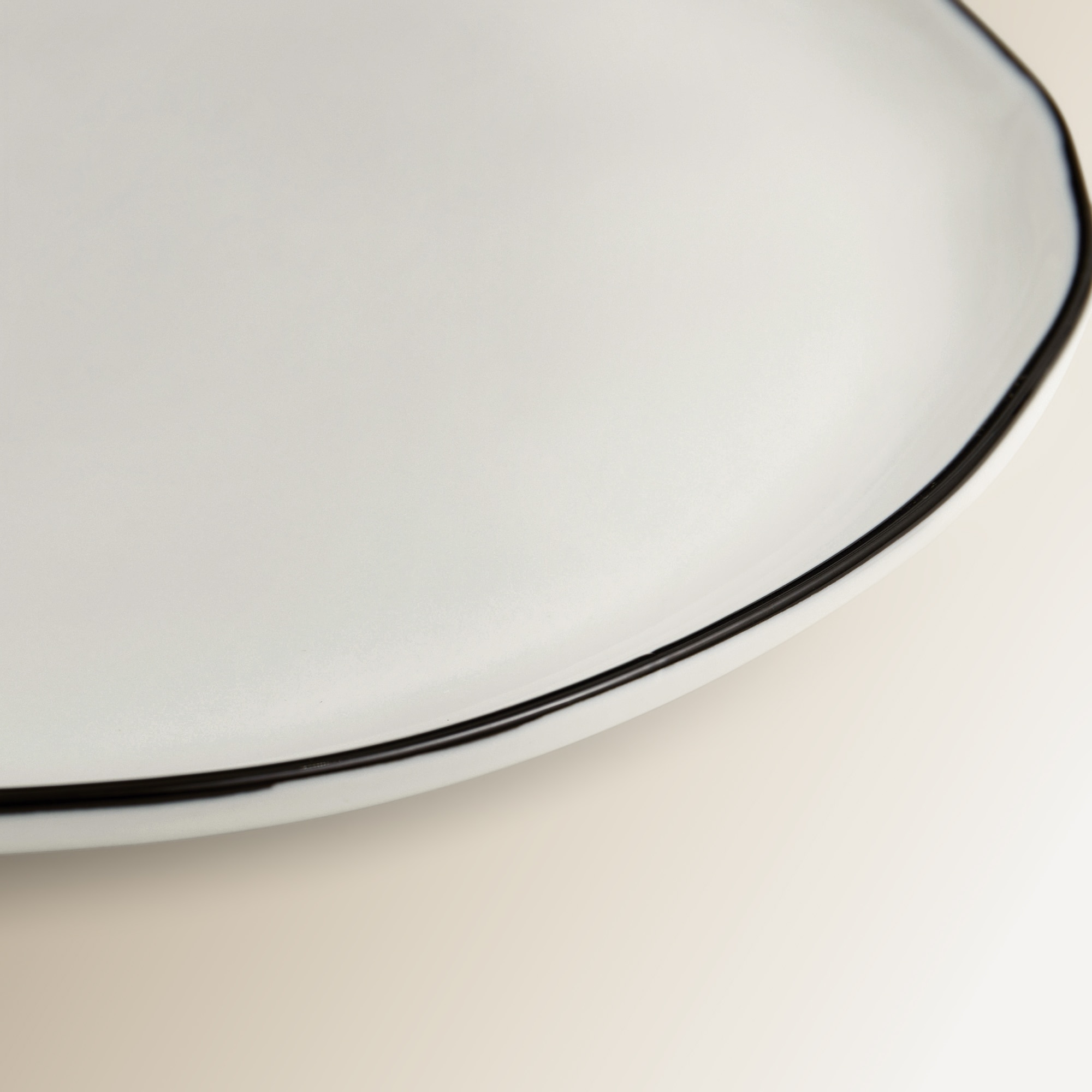 Prato de Sobremesa Nordik Branco-3