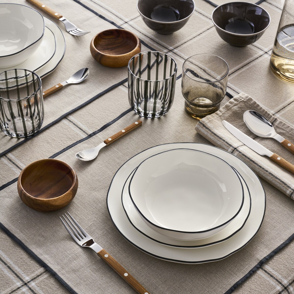 Prato de Sobremesa Nordik Branco-6