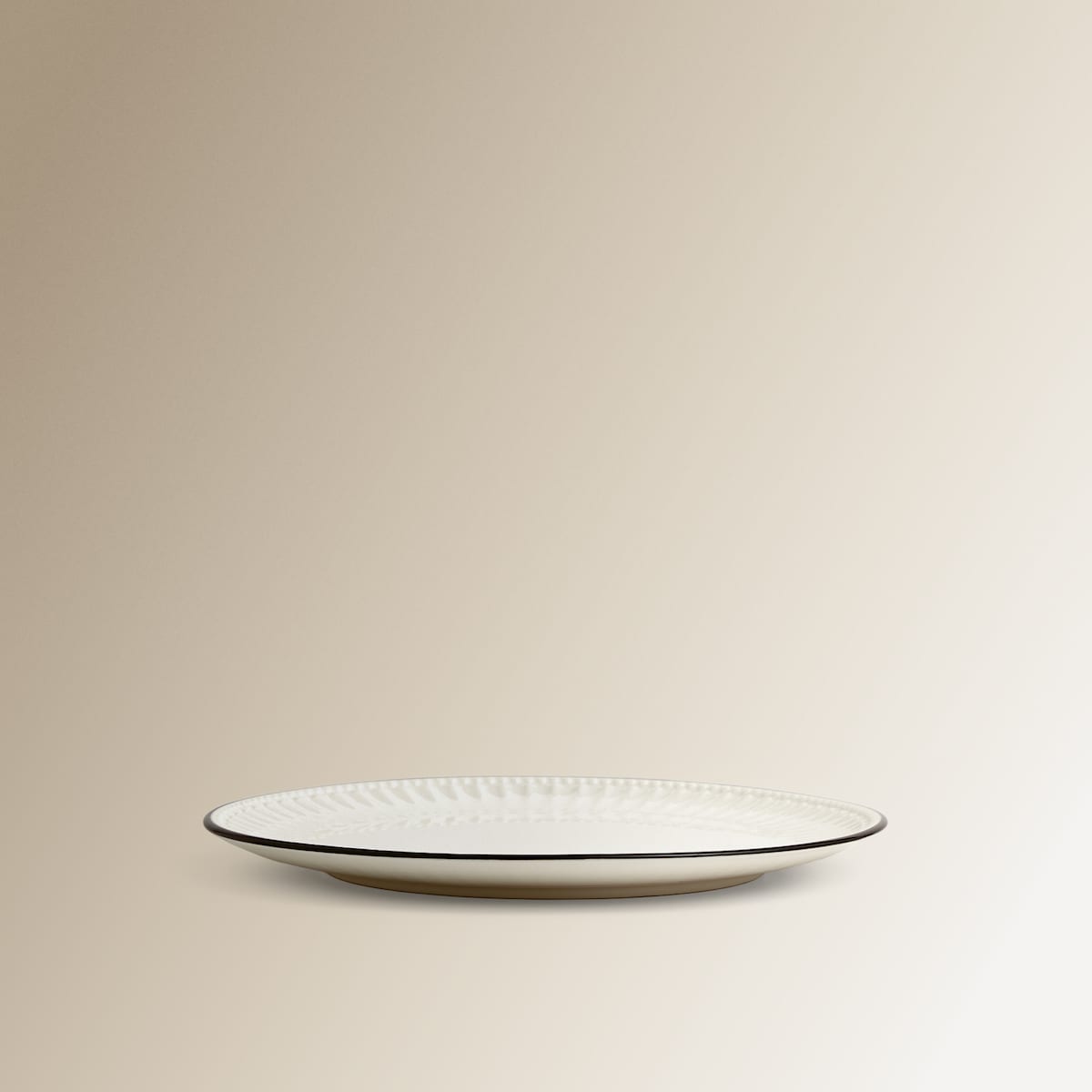 Plato de postre Nostalgia Basics El Corte Inglés Blanco-3