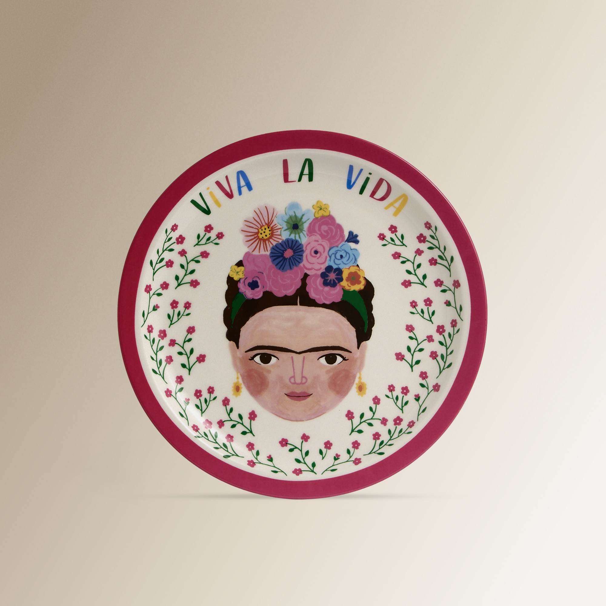 Plato de postre Frida Basics El Corte Inglés Multicolor-1