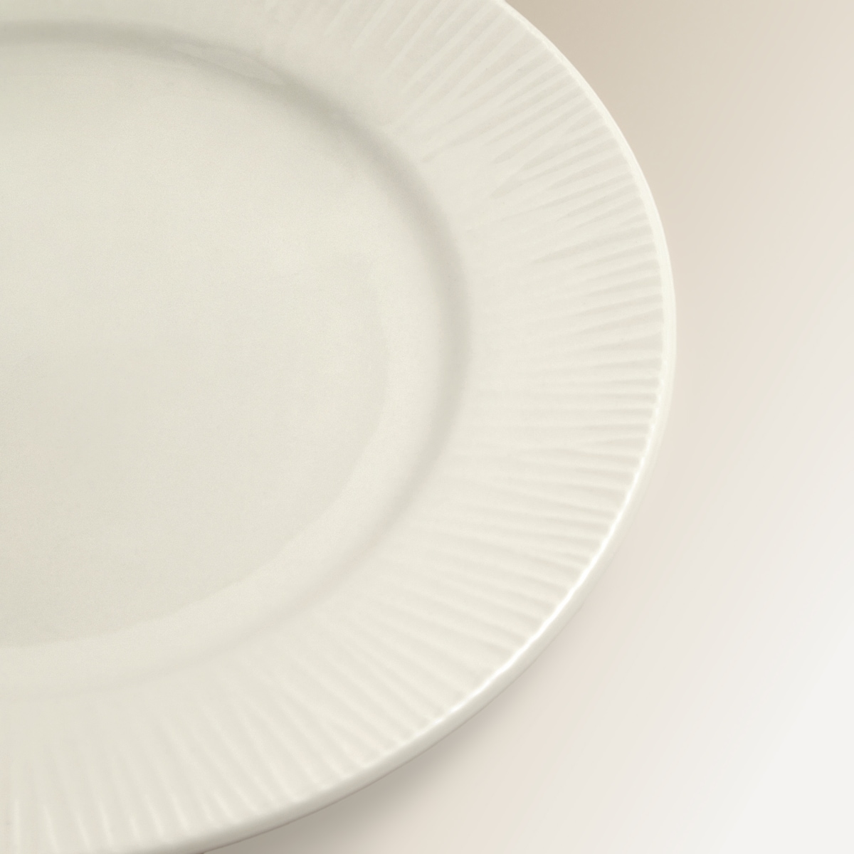 Plato de postre Roma Basics El Corte Inglés Blanco-4