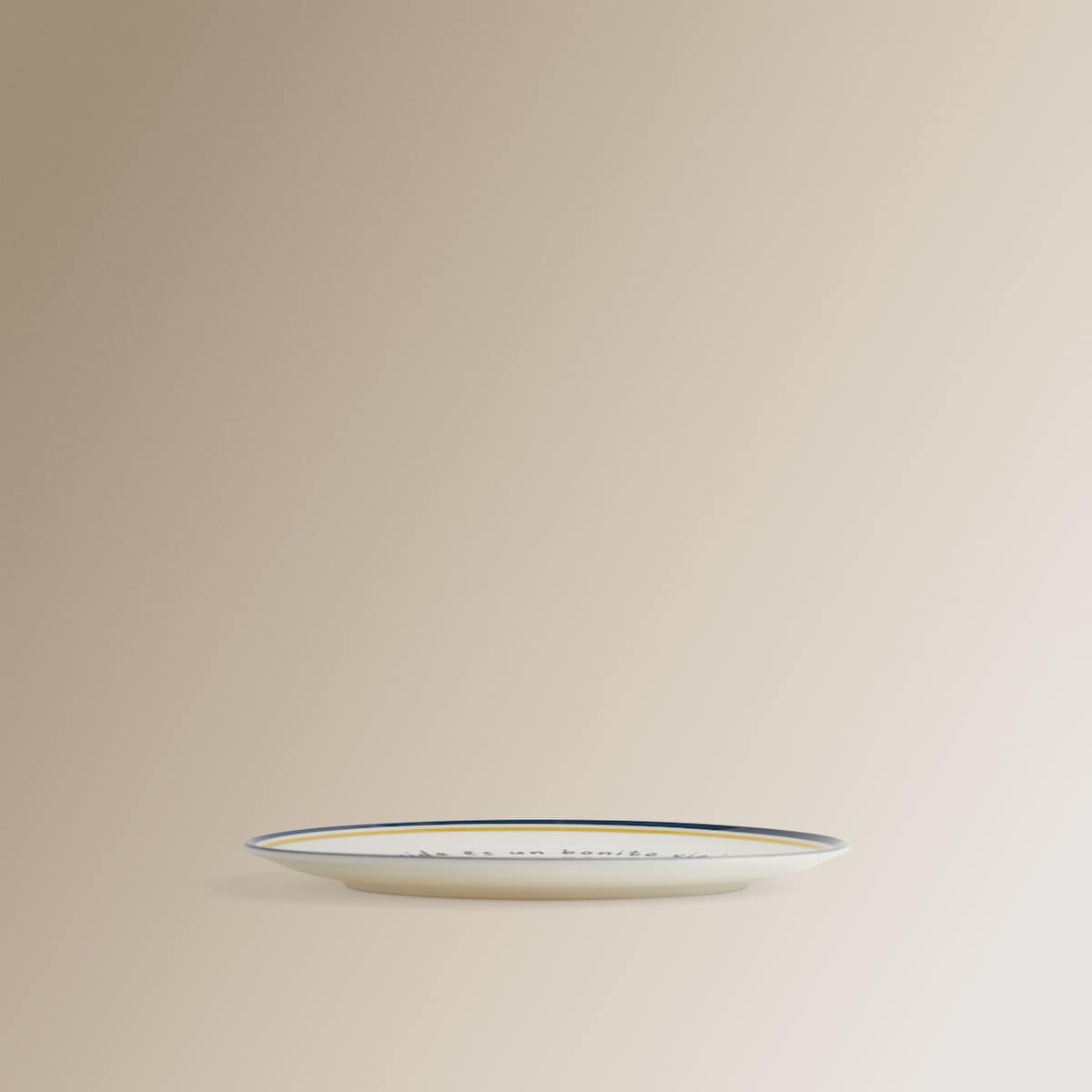 Plato de postre de melamina Viaje Basics El Corte Inglés Multicolor-3