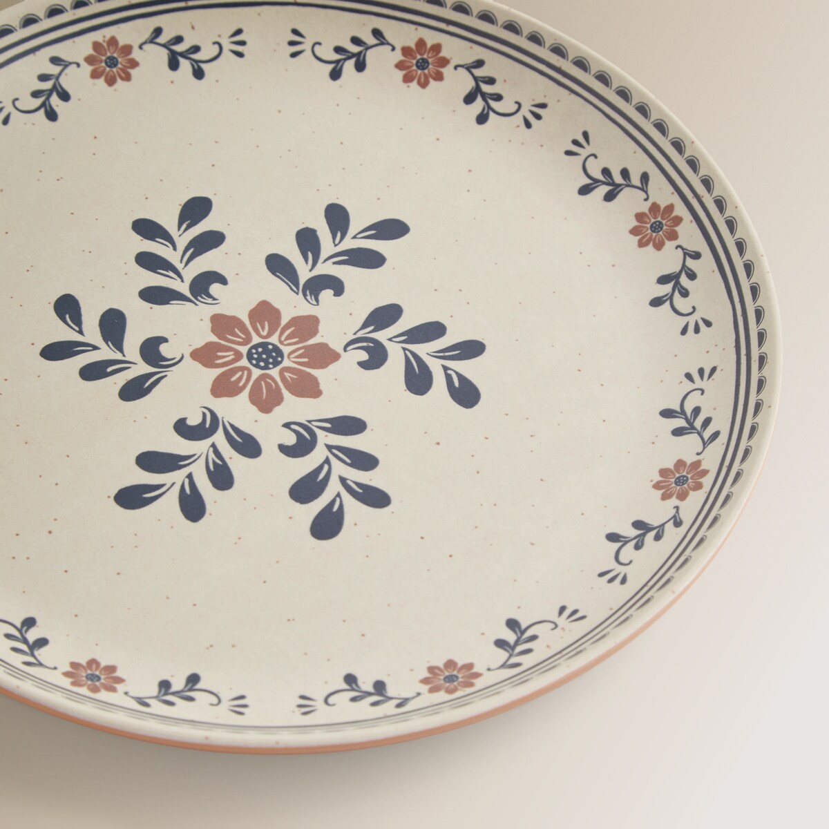 Plato de postre de melamina Puebla Basics El Corte Inglés Multicolor-4