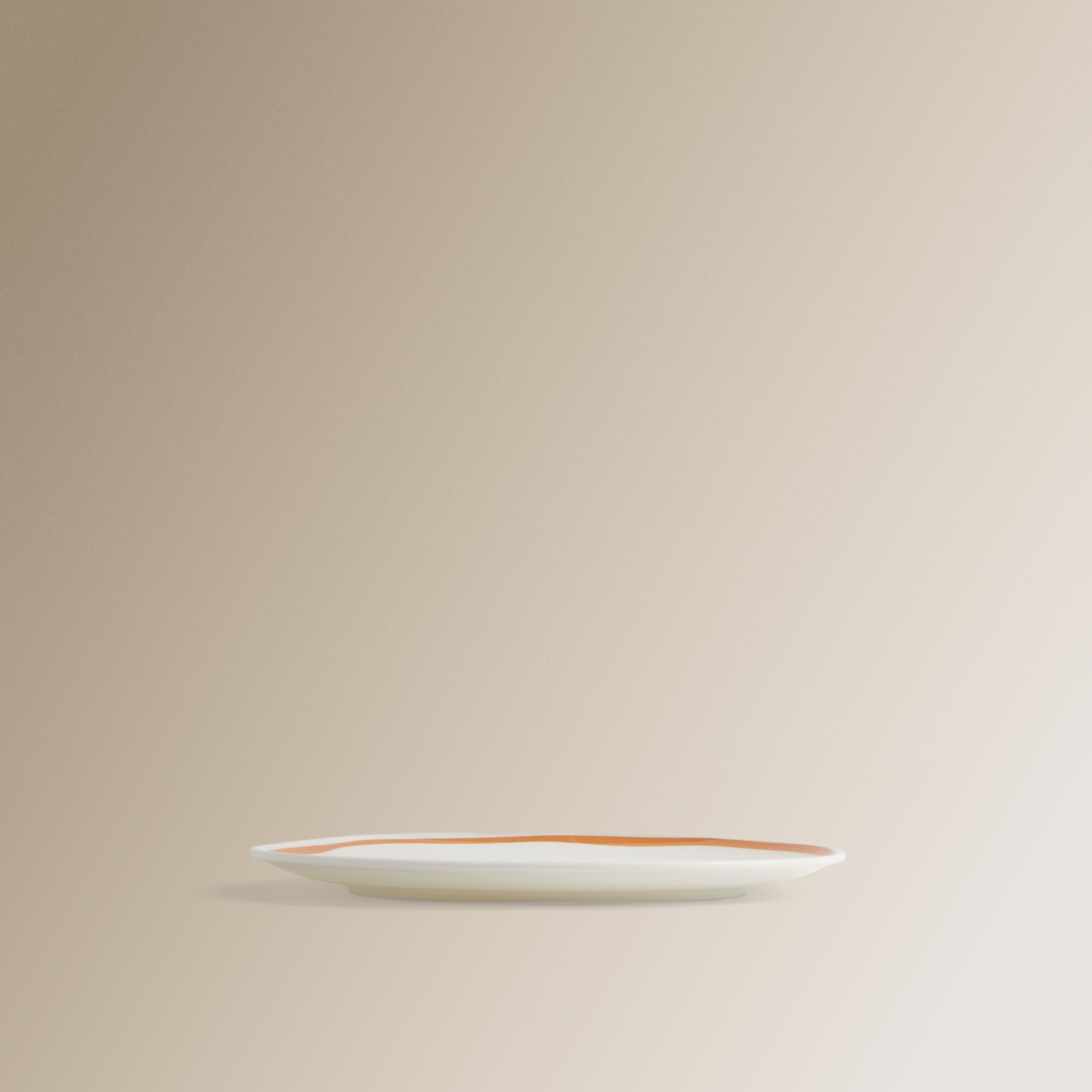 Plato de postre de melamina Pacífico Basics El Corte Inglés Naranja-3