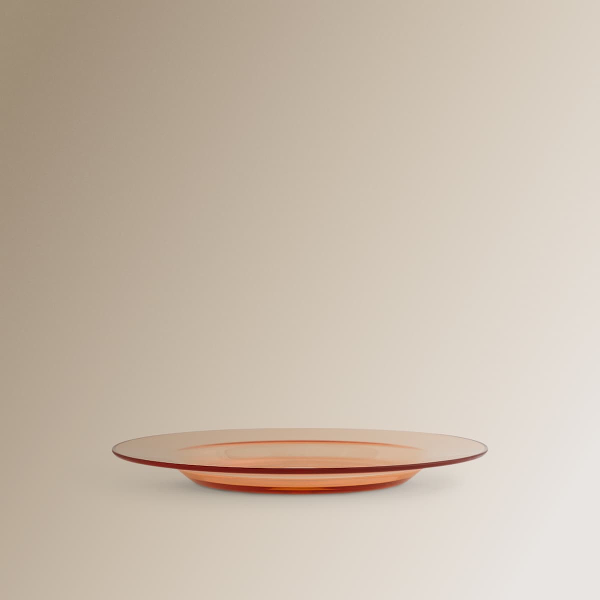 Plato de postre Vintage Basics El Corte Inglés Naranja-3