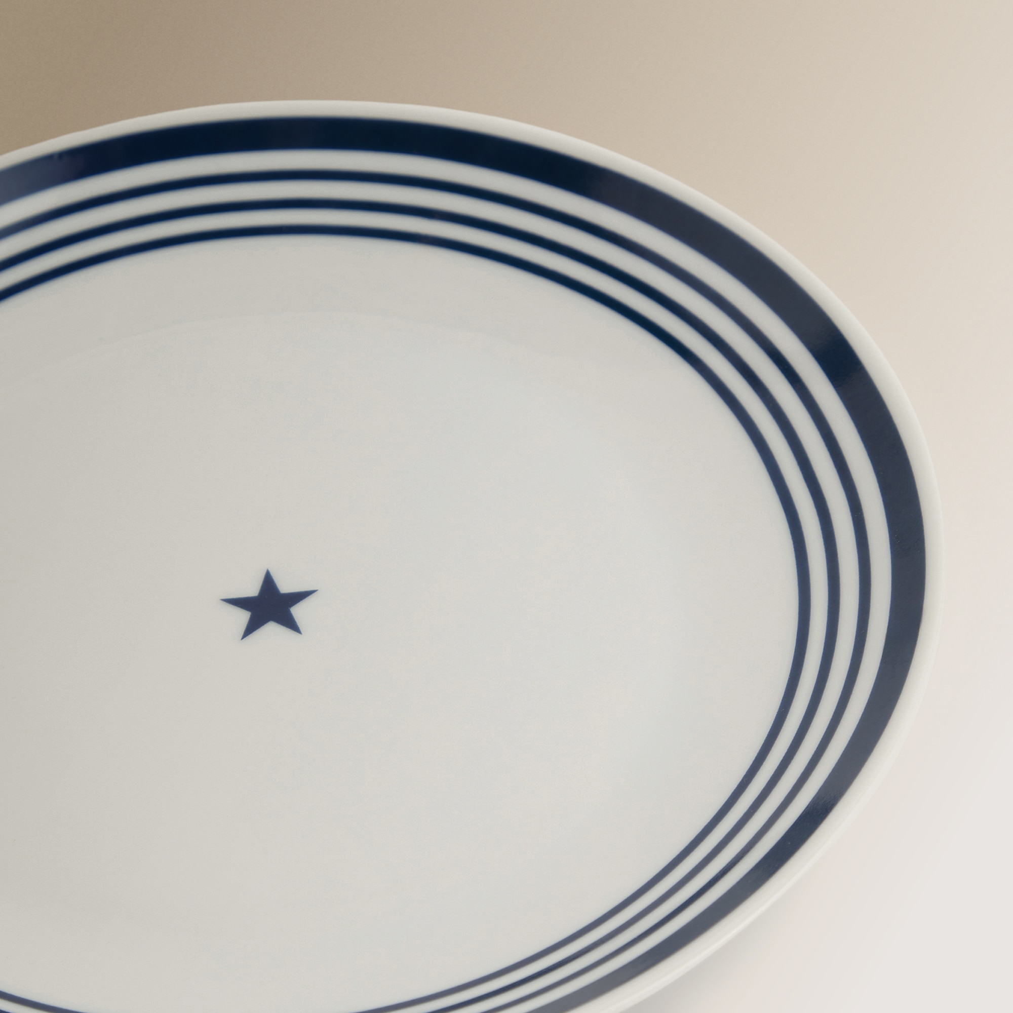 Plato de postre Star Basics El Corte Inglés Azul-4