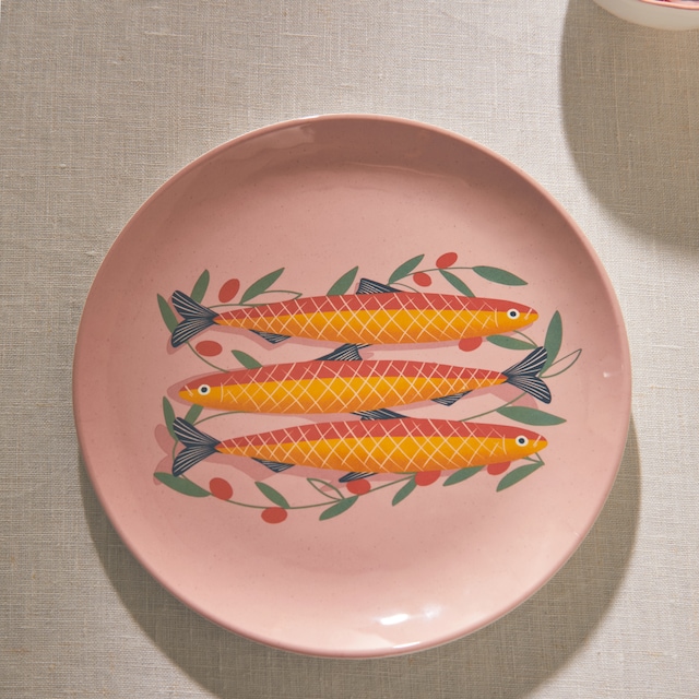 Imagen 0 de Plato de postre de melamina Anchoas Mojácar El Corte Inglés