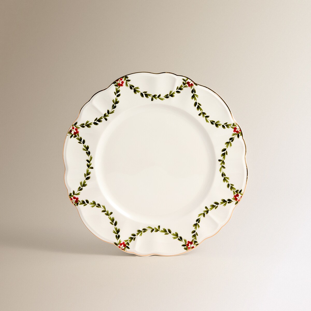 Prato de Sobremesa Mistletoe Multicolor-2