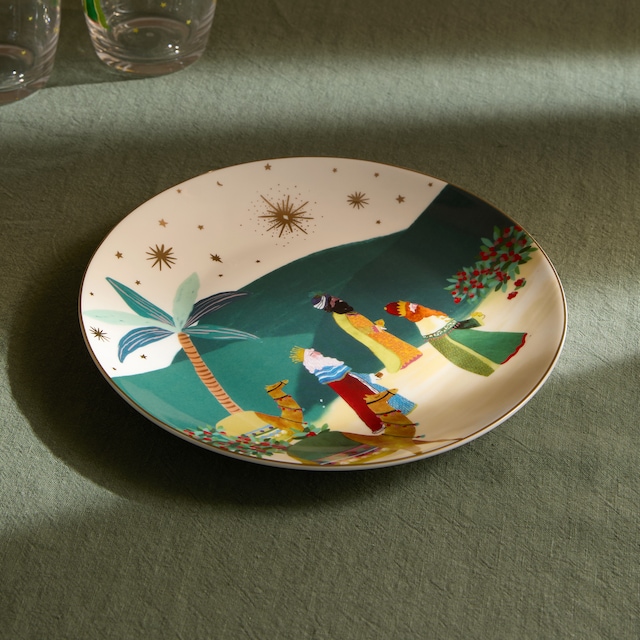 Imagem 0 de Prato de Sobremesa Deserto Reis Magos