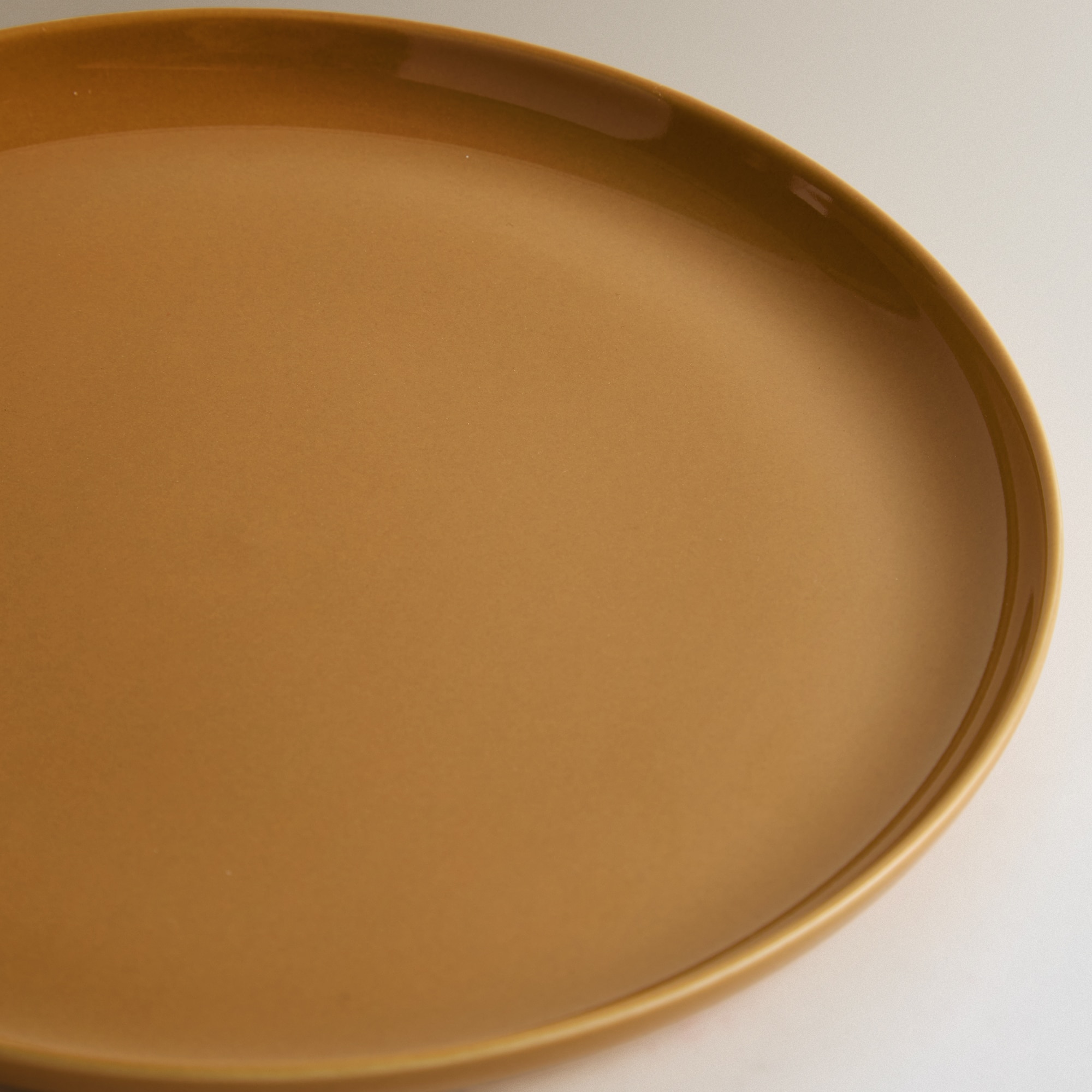 Prato de Sobremesa Colours Amarelo-4