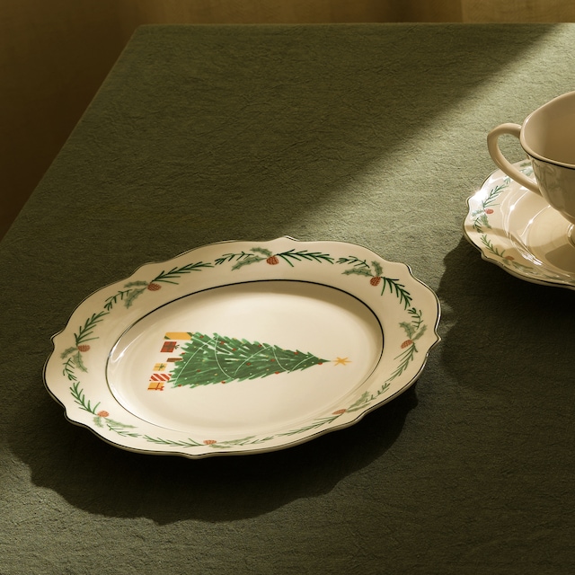 Imagen 0 de Plato de postre Árbol Navidad