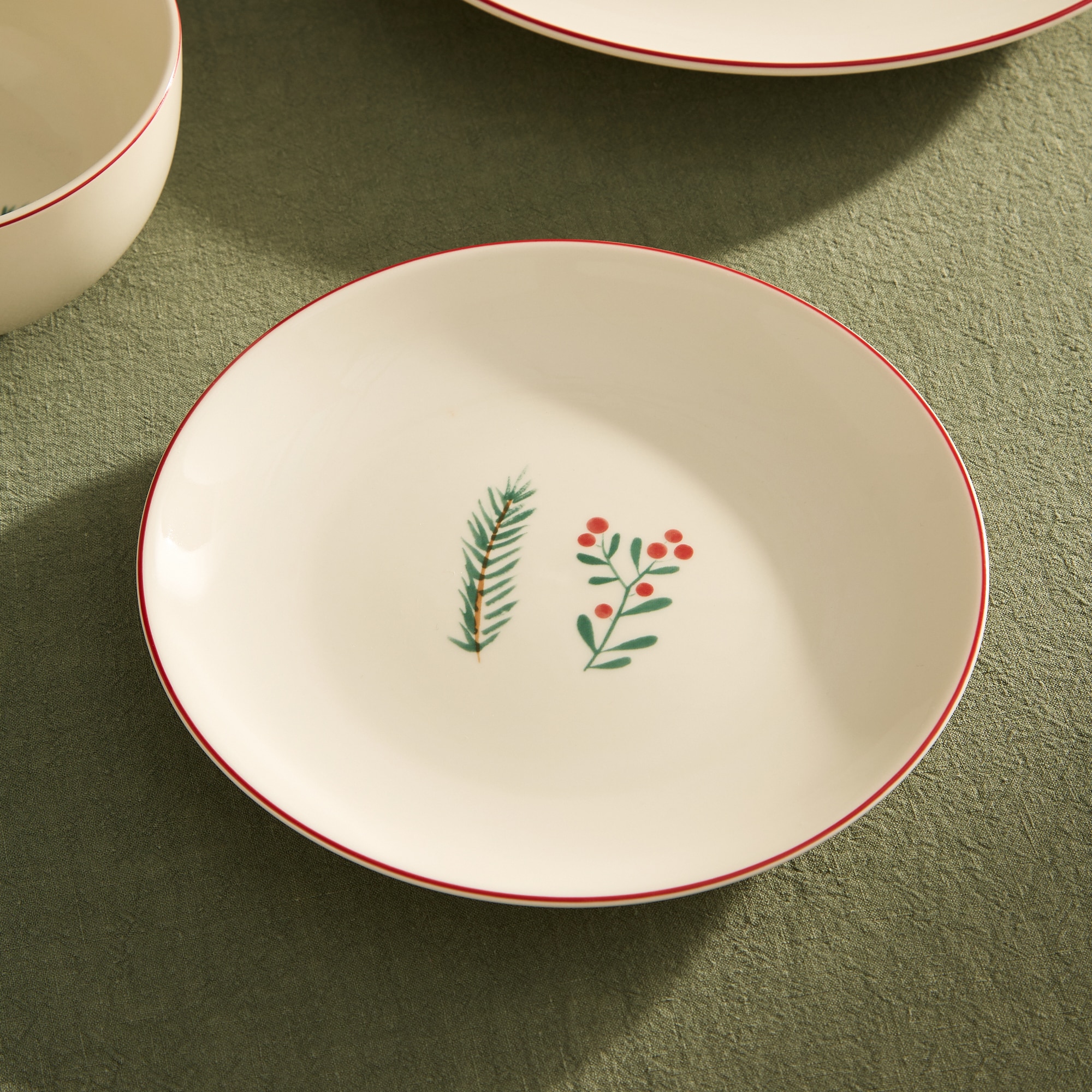 Imagen 0 de Plato de postre Berries Navidad