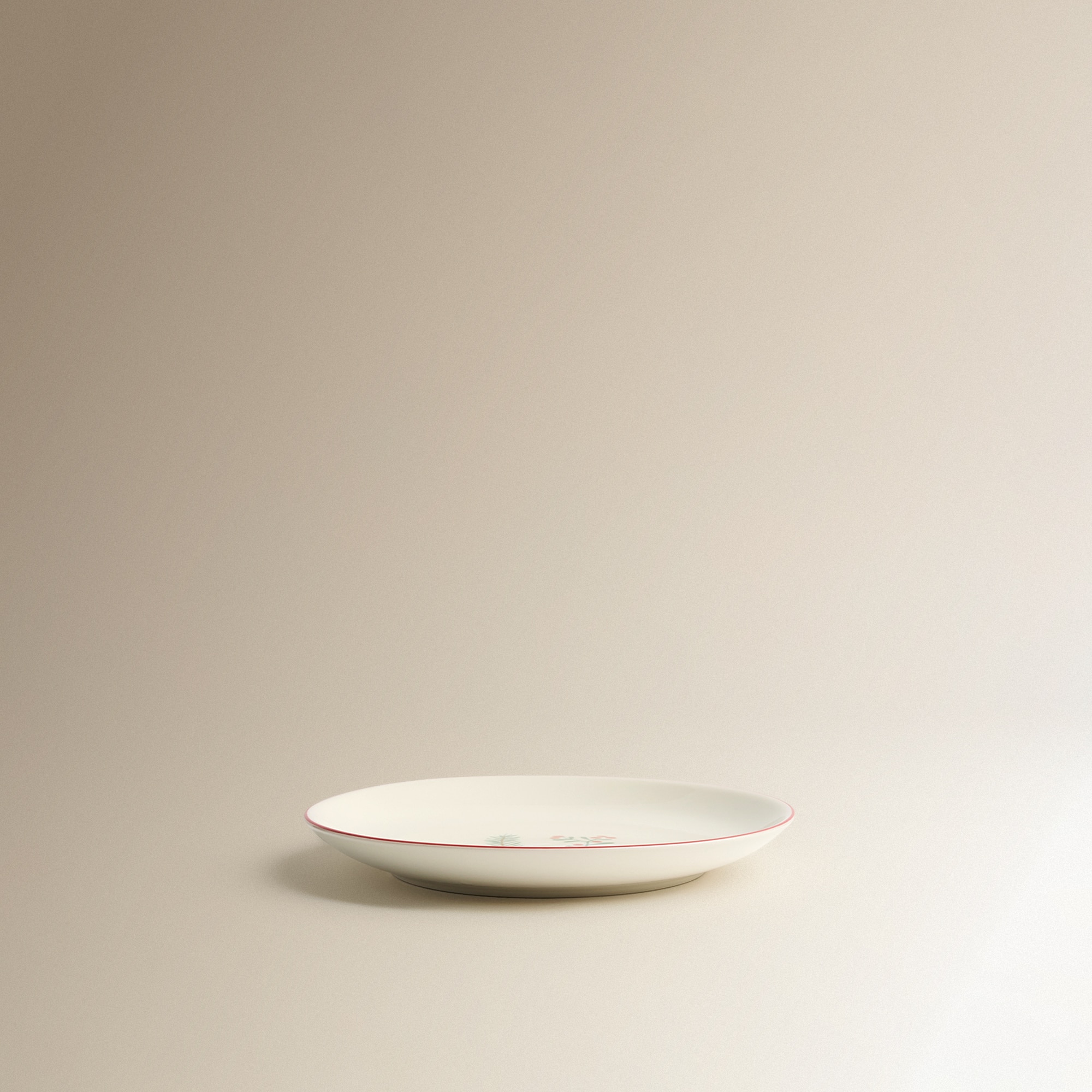 Plato de postre Berries Navidad Rojo-3