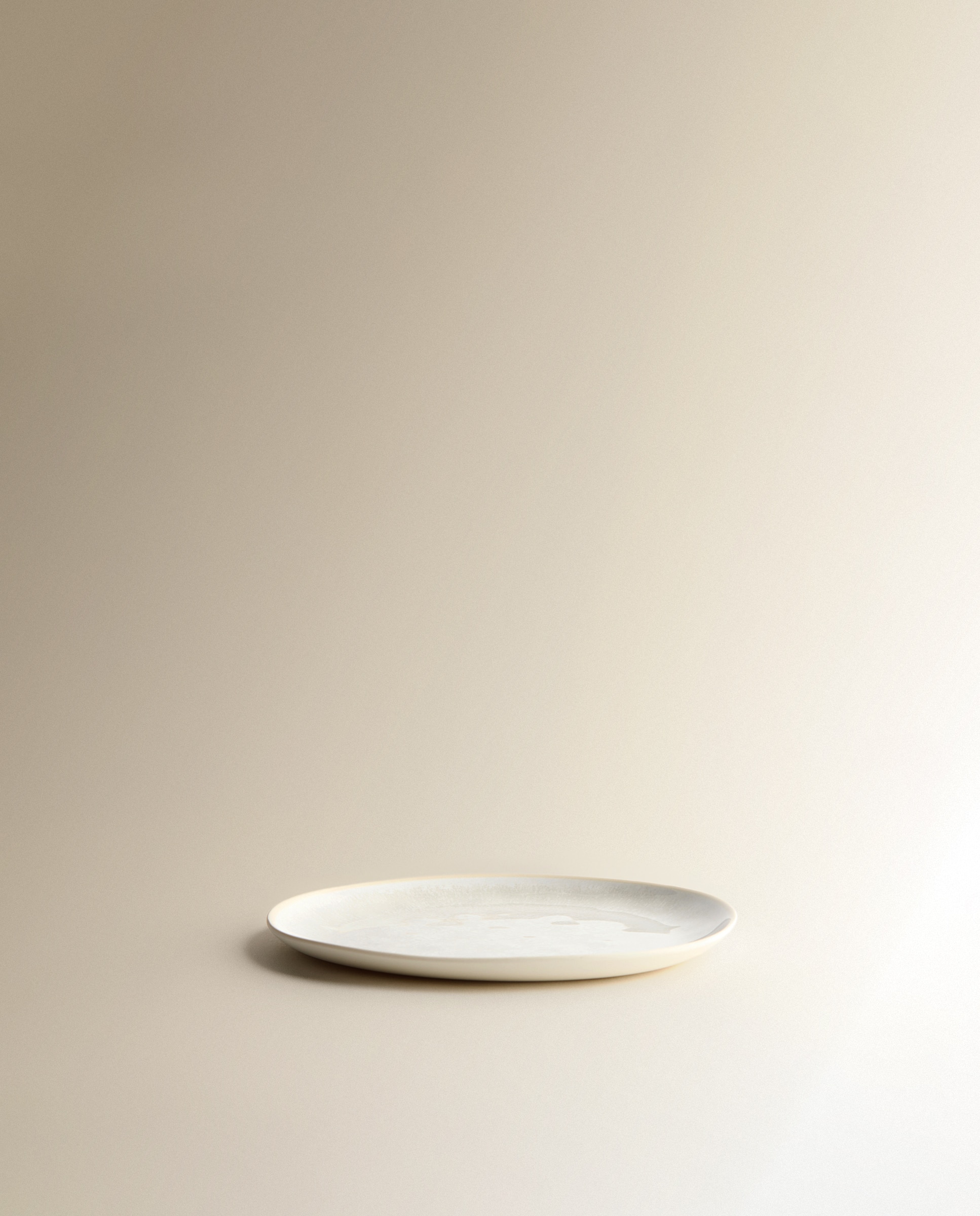 Conjunto de 4 pratos de sobremesa para exterior Pisa Branco-3
