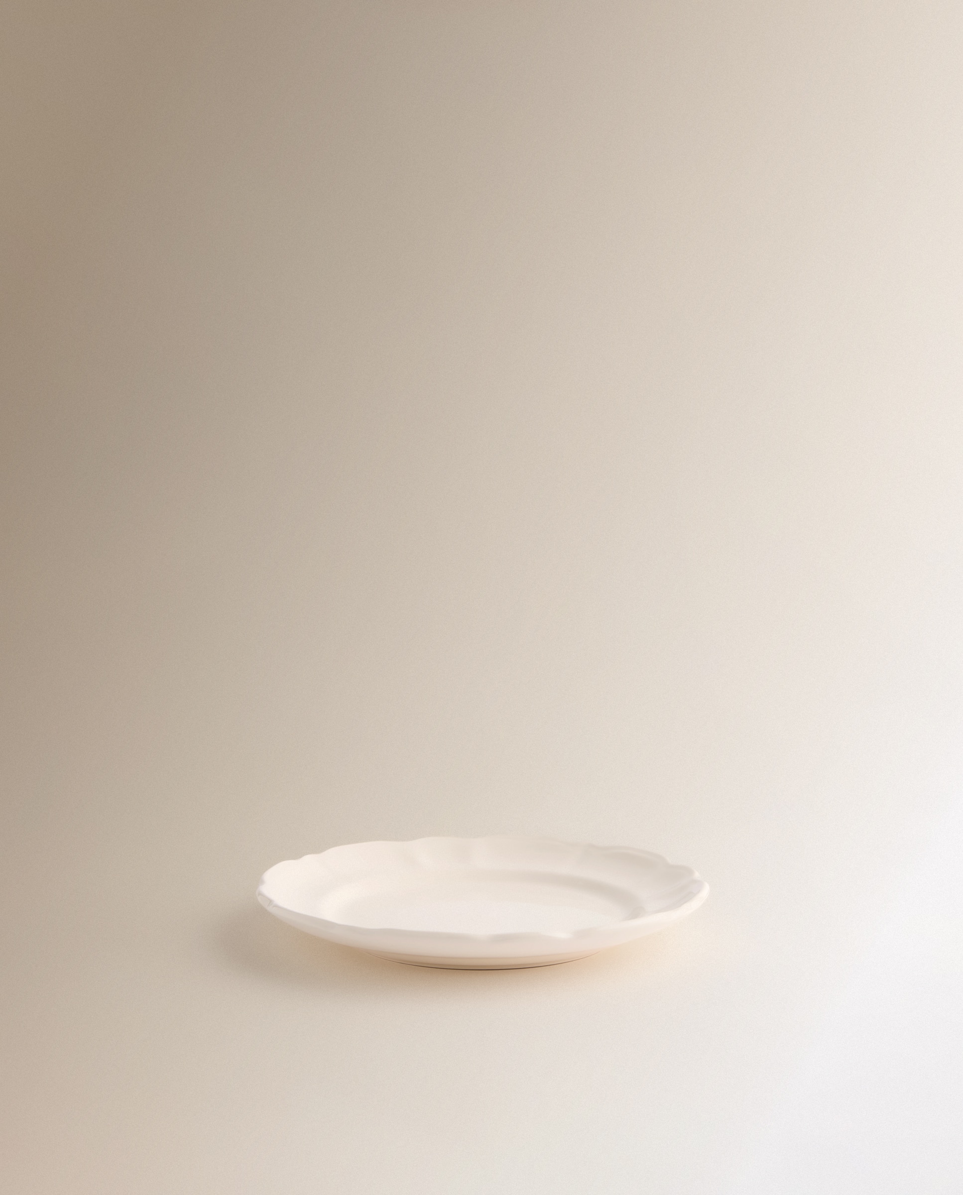 Plato de postre Olivia - Blanco Blanco-3