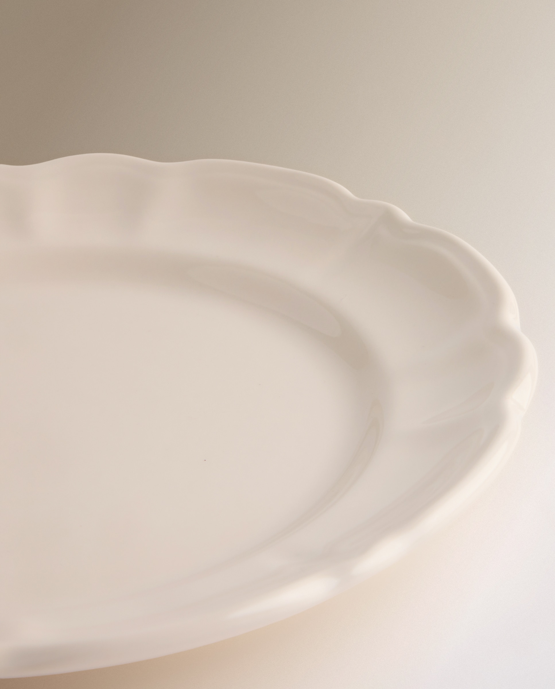 Plato de postre Olivia - Blanco Blanco-4