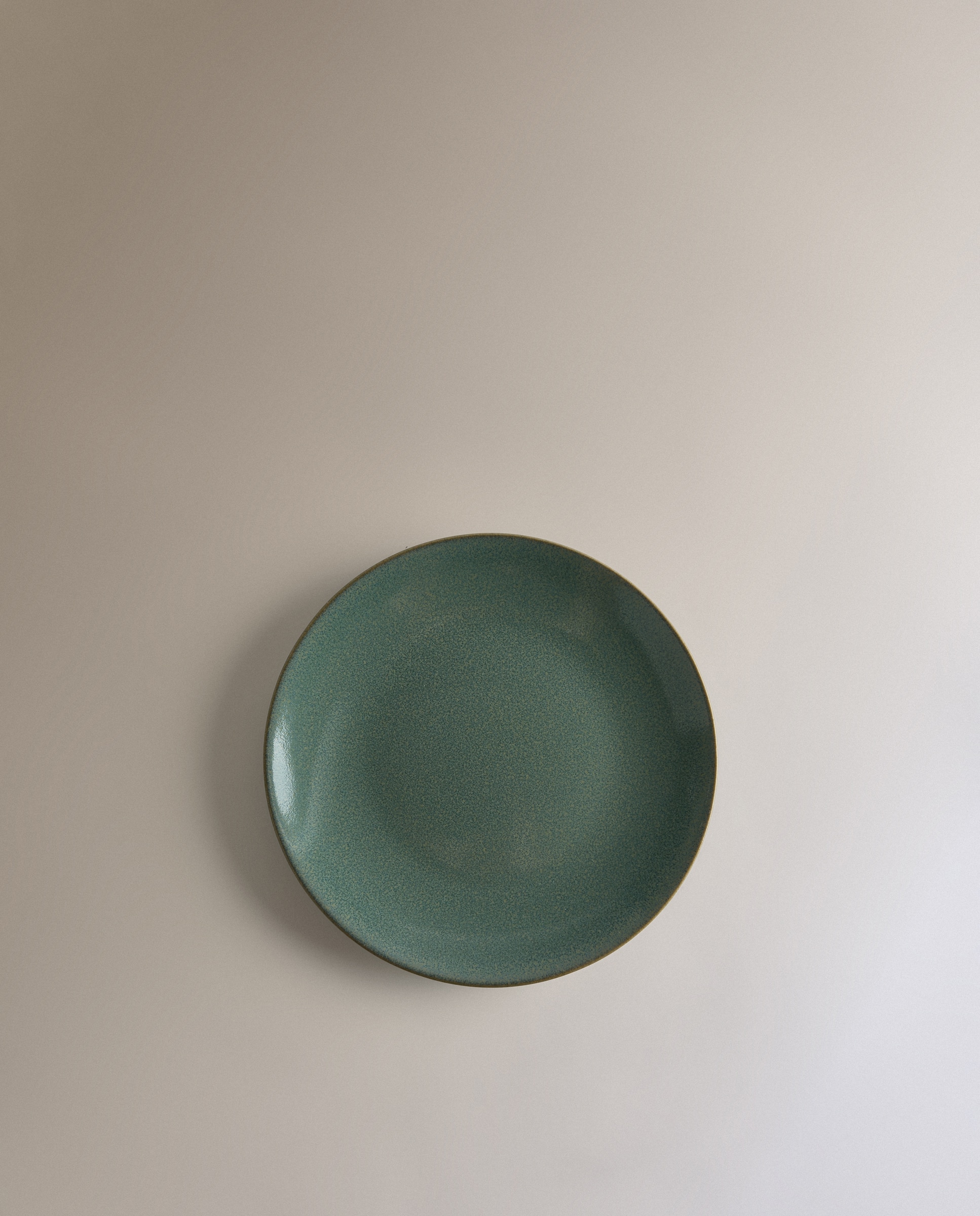 Plato de postre de cerámica Bjorg - Verde menta Verde menta-2