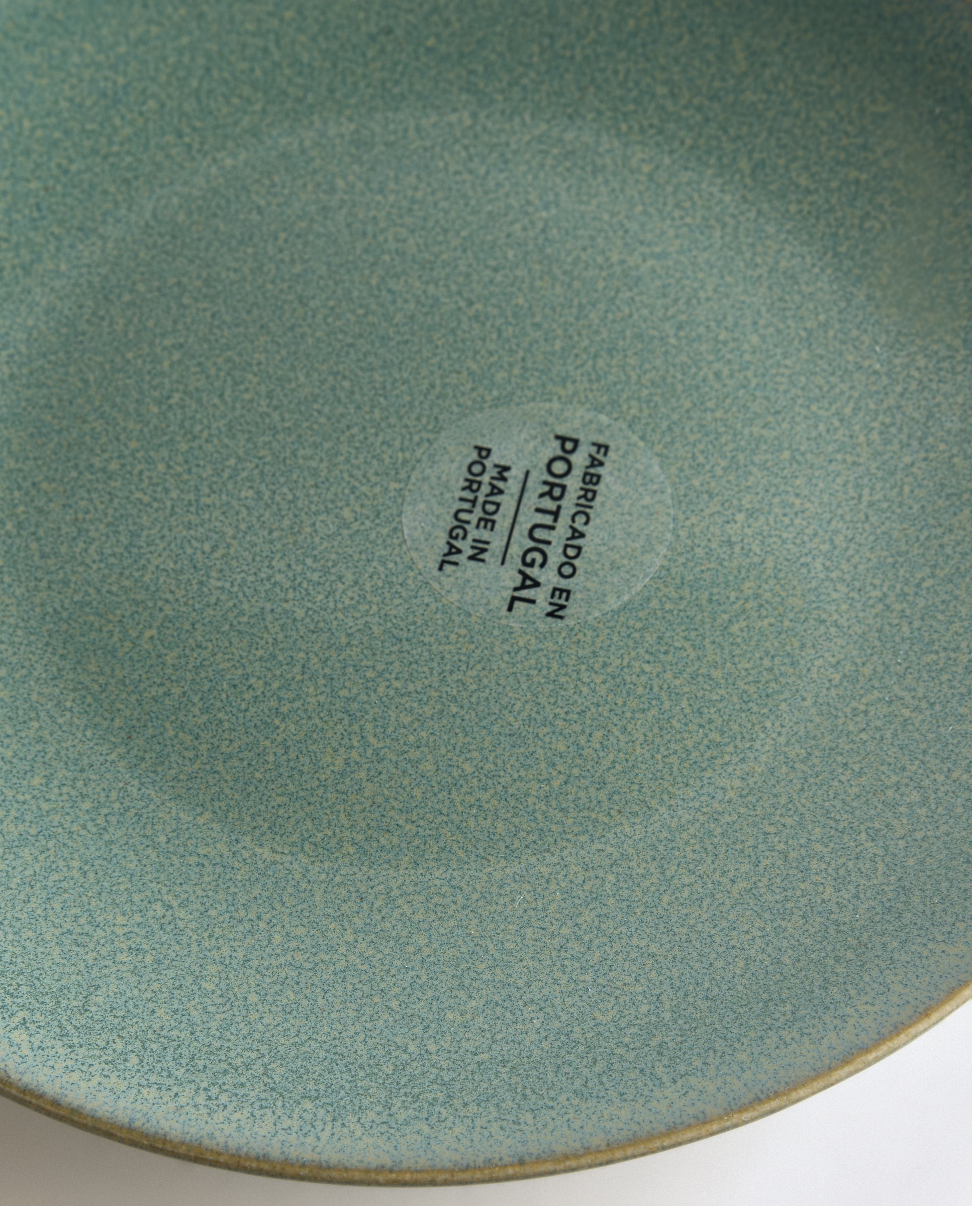 Plato de postre de cerámica Bjorg - Verde menta Verde menta-4