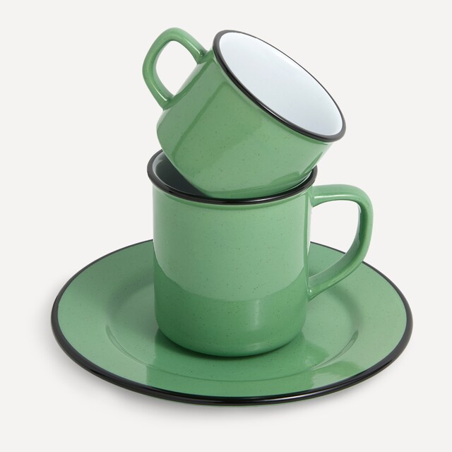 Imagen 0 de Juego de café y té Umea Verde El Corte Inglés