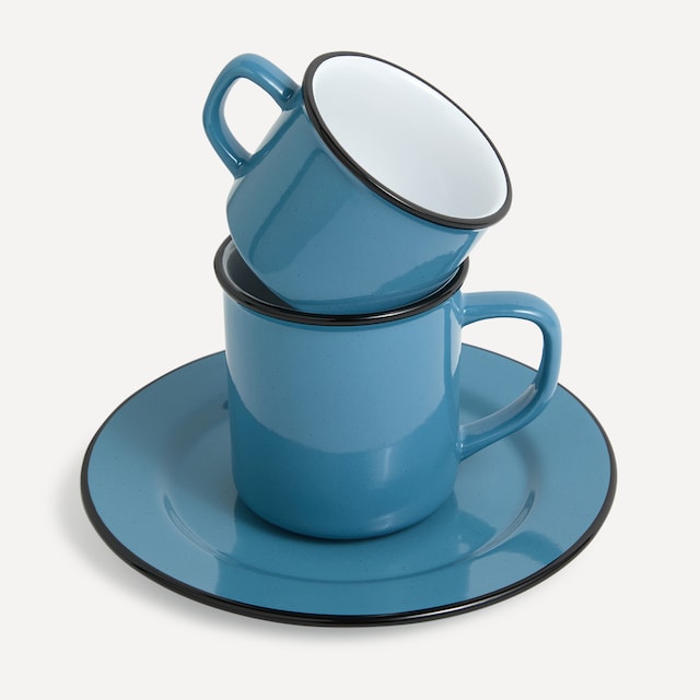 Imagen 0 de Juego de café y té Umea Azul El Corte Inglés