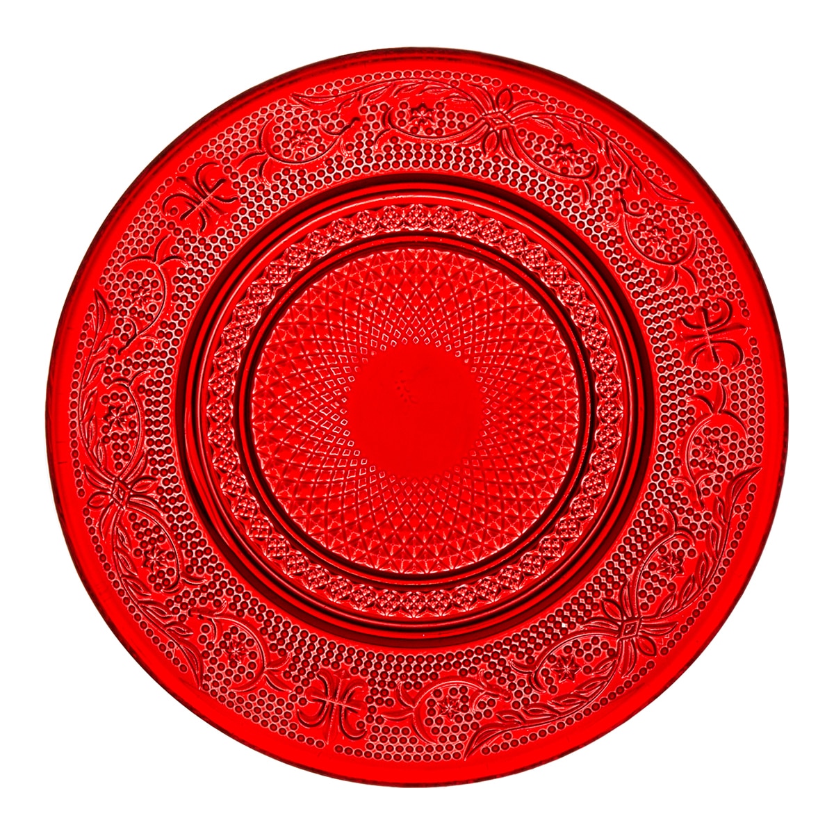 Imagem 0 de Prato de pão Constance Vermelho El Corte Inglés