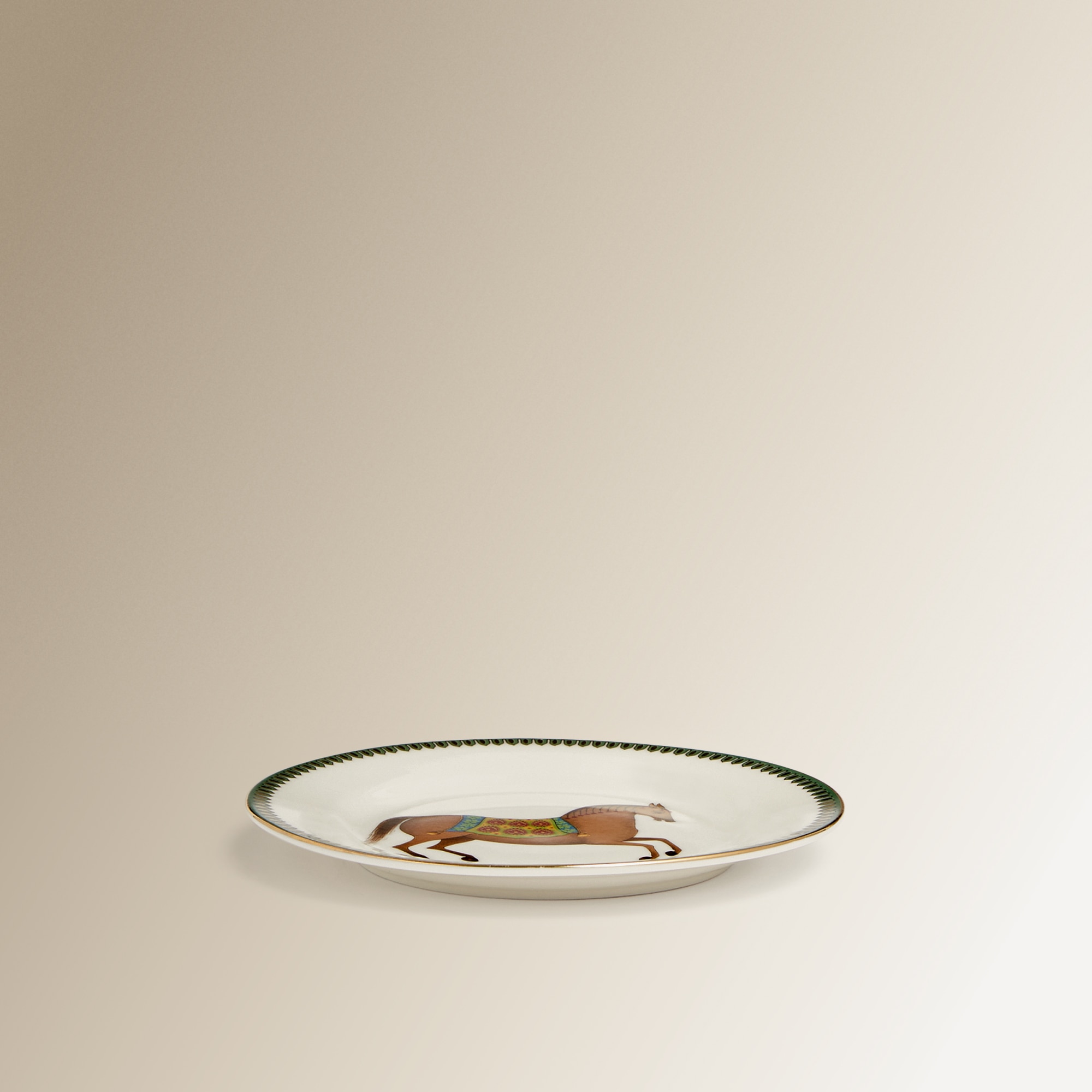 Prato de pão Cavalo Persia Castanho-2