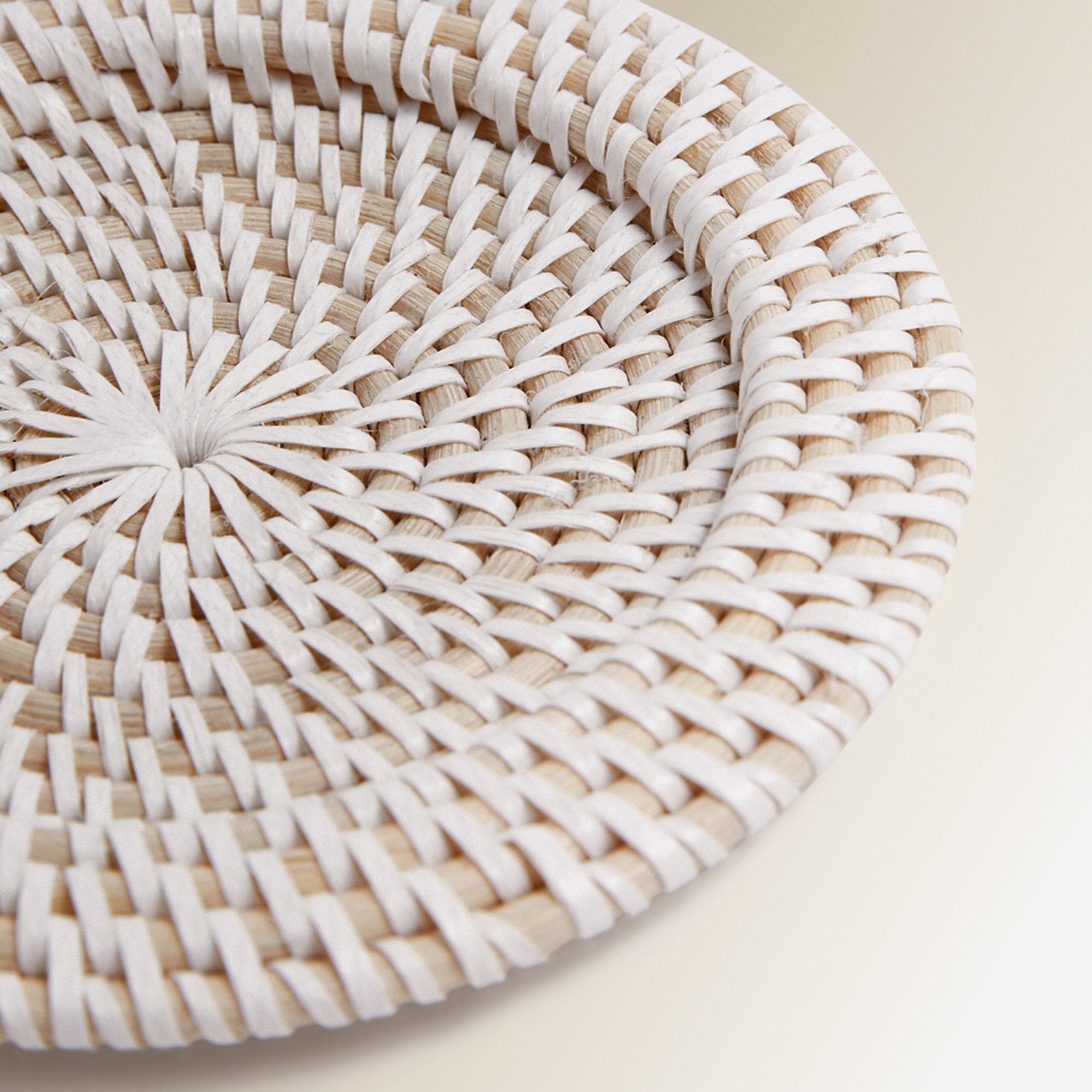 Conjunto de 4 Pratos de Pão Malang Branco-3