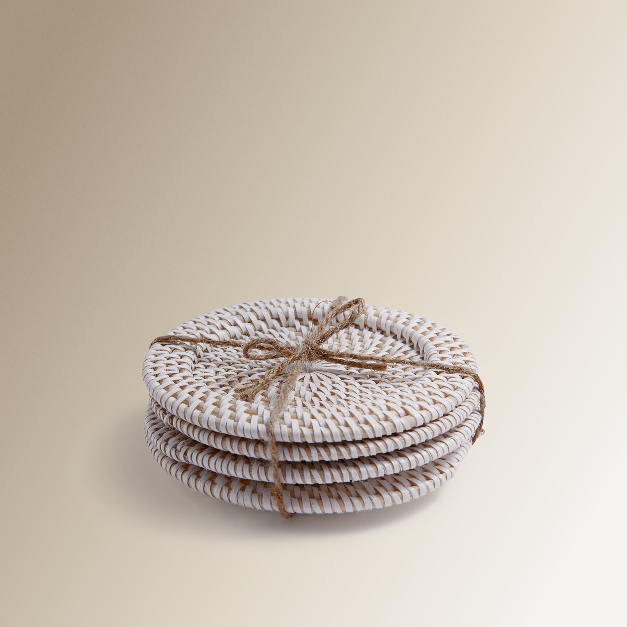 Conjunto de 4 Pratos de Pão Malang Branco-4