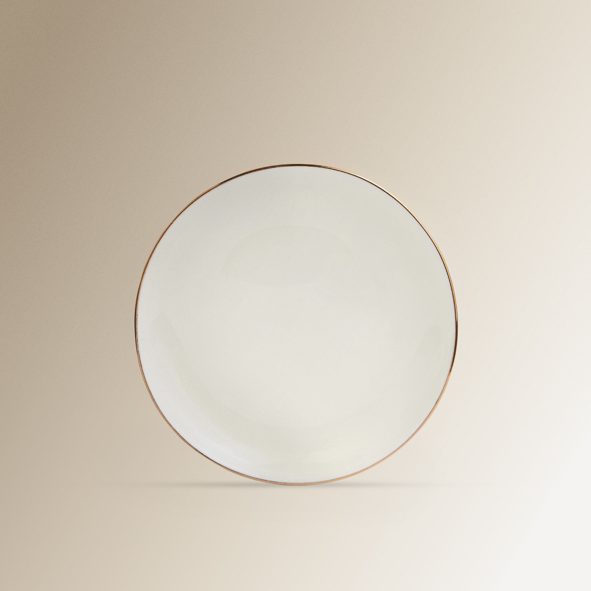 Imagem 0 de Prato de Pão com Fio Dourado Bone China