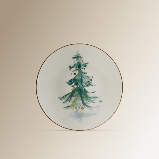 Plato de pan Polo Norte Navidad El Corte Inglés