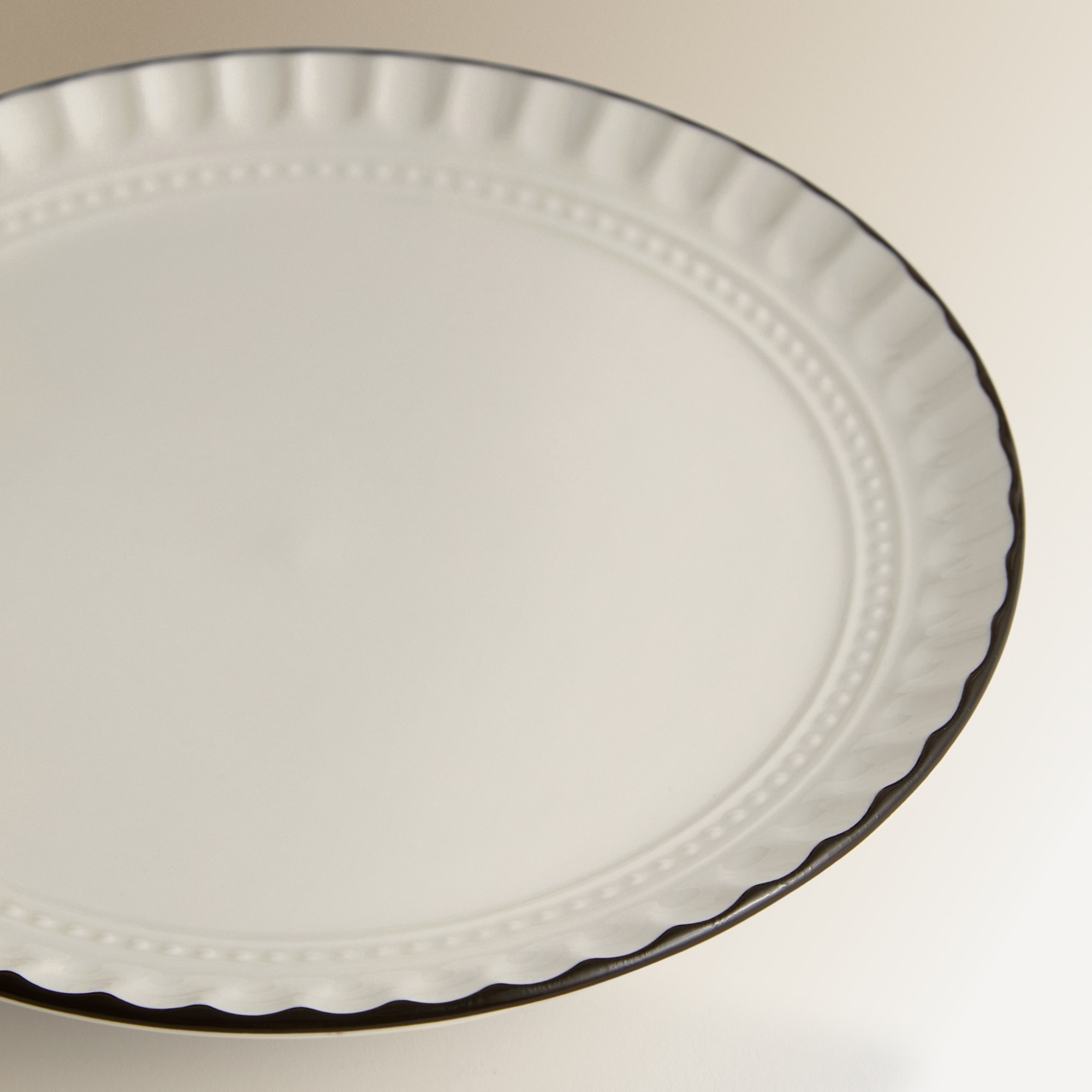 Plato de pan Nostalgia Basics El Corte Inglés Blanco-3