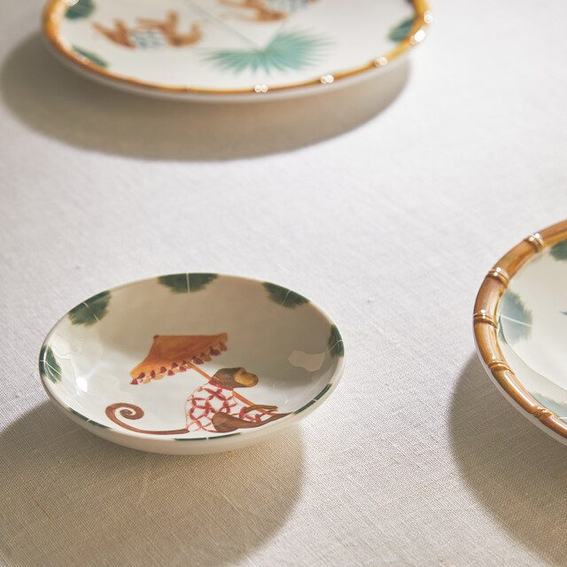 Imagem 0 de Prato de Pão de Melamina Macaco Amali