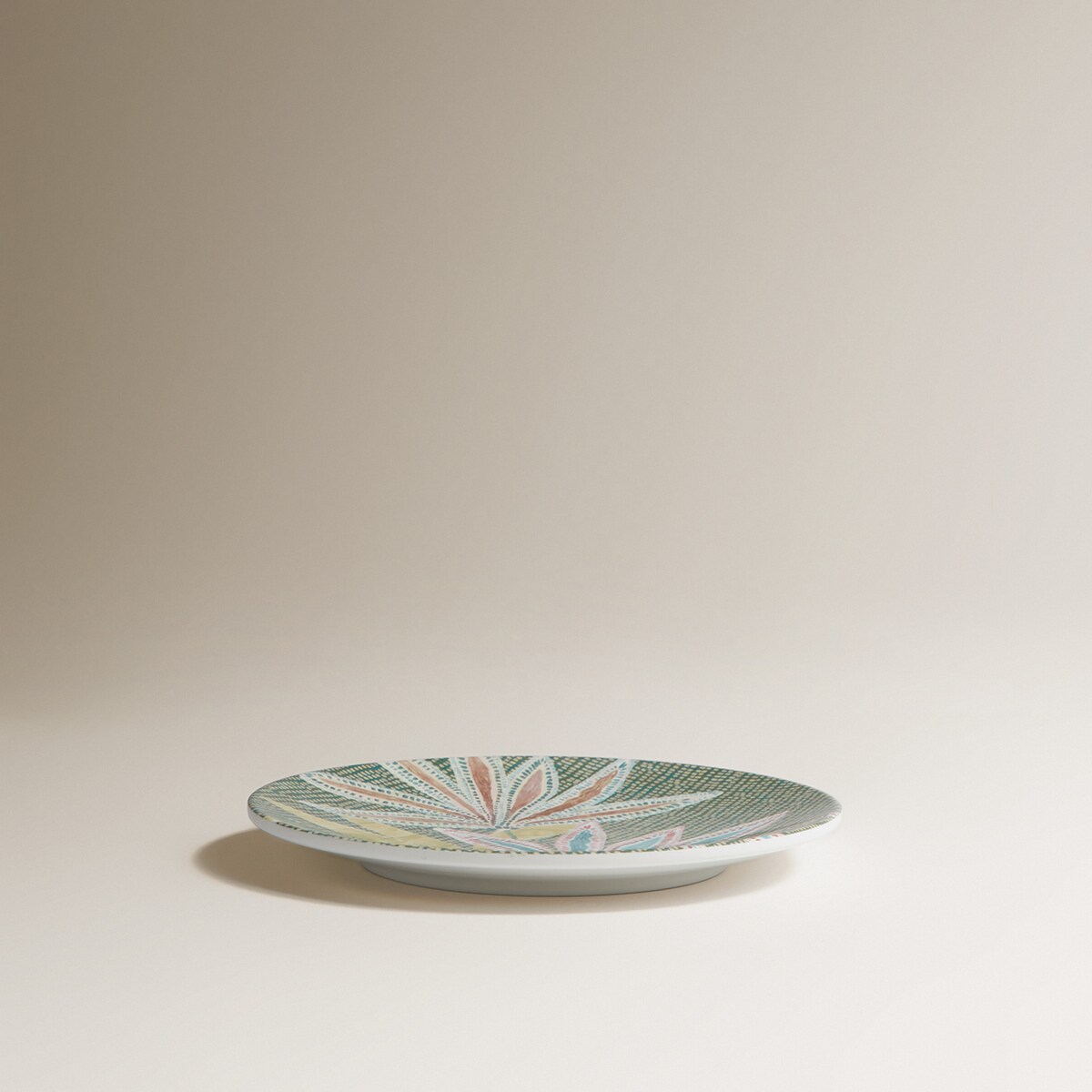 Plato de pan de melamina Batuan El Corte Inglés Verde-3