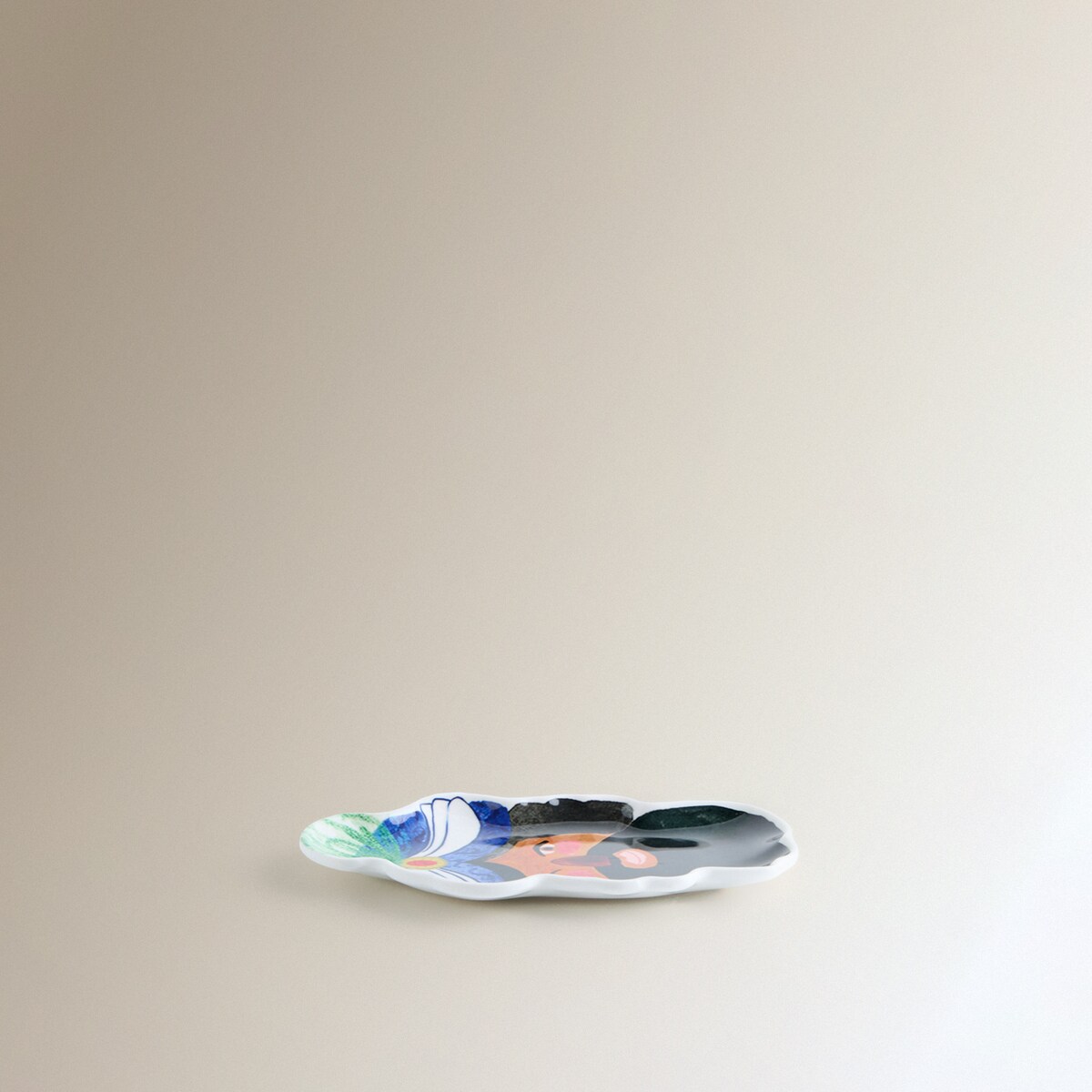 Prato de Pão de Melamina Baltazar Reis Magos Natal Multicolor-3