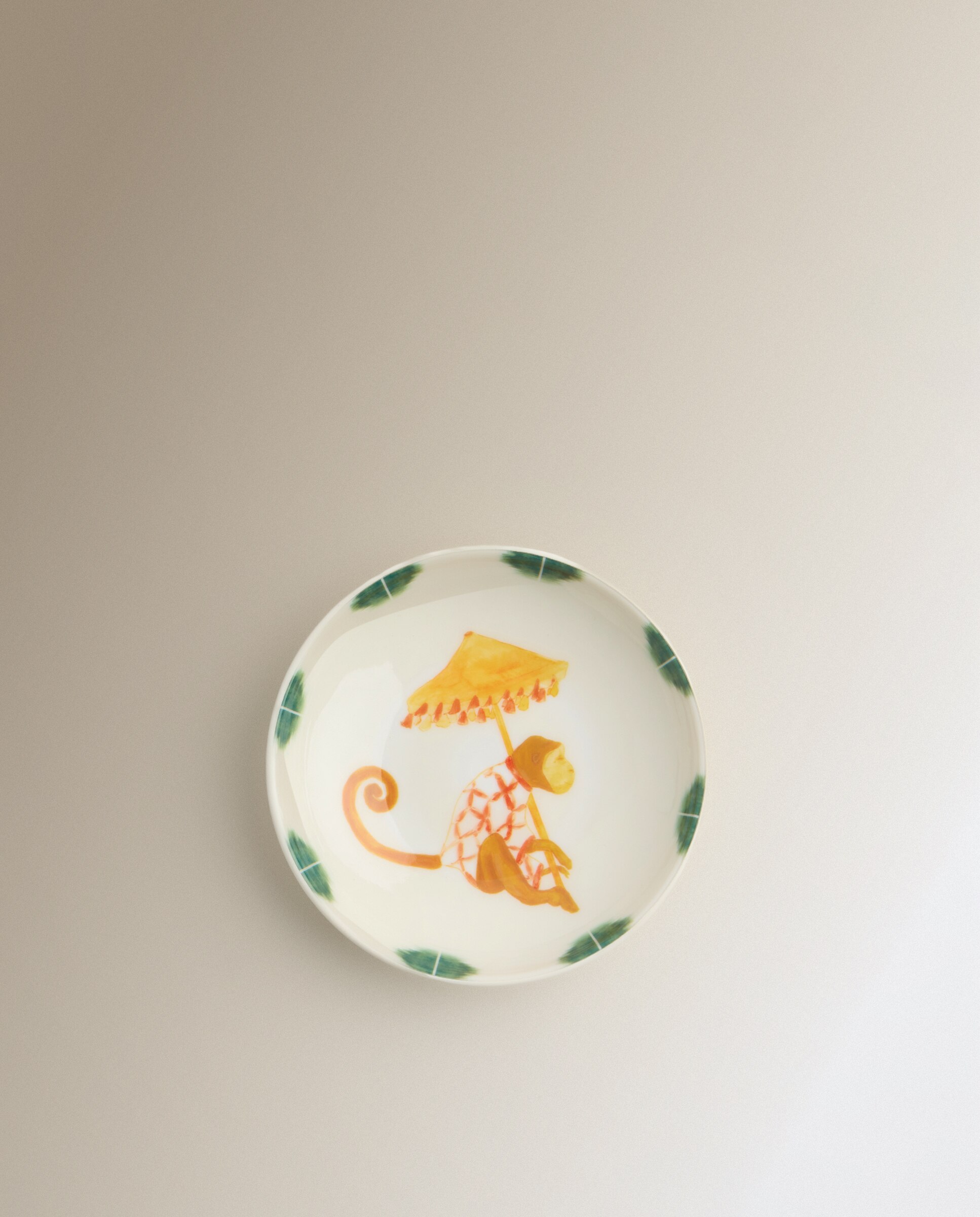 Prato de Pão para Exterior Macaco Amali Pet Multicolor-2