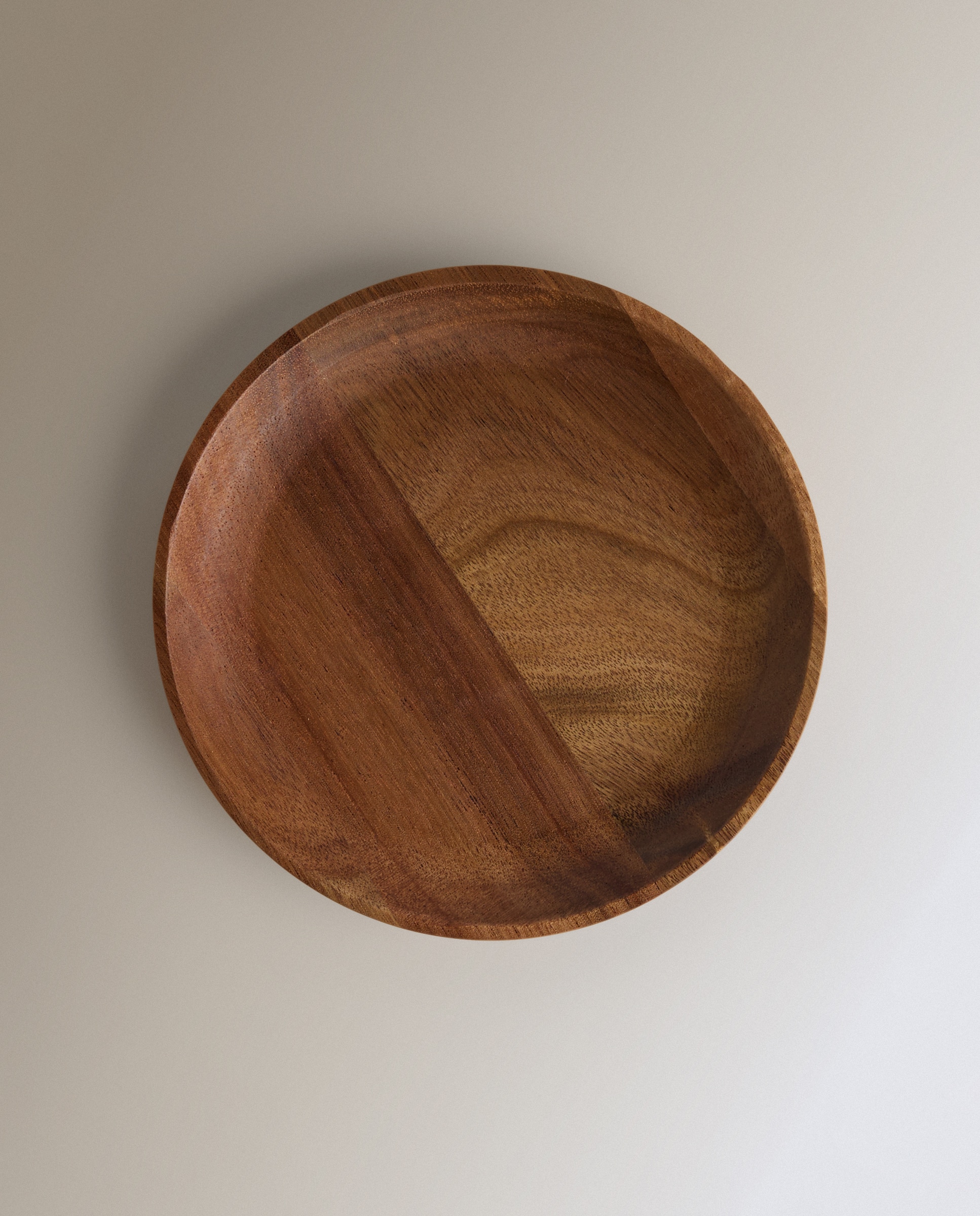 Plato de pan de madera Manila - Marrón Marrón-2