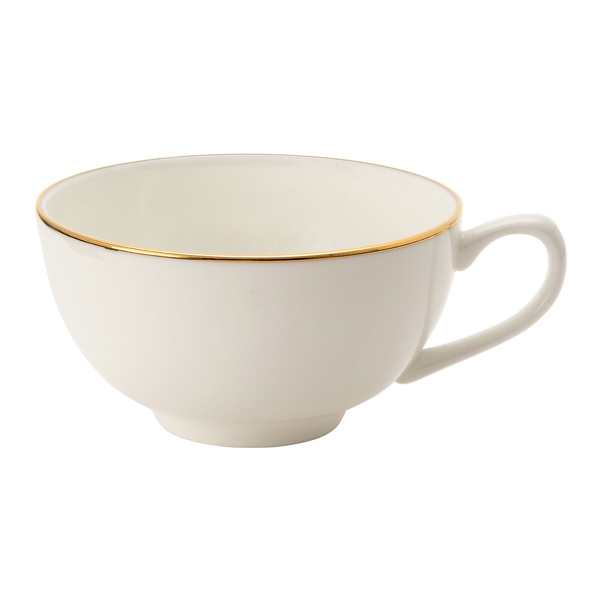 Chávena de chá Bone China El Corte Inglés Branco-2