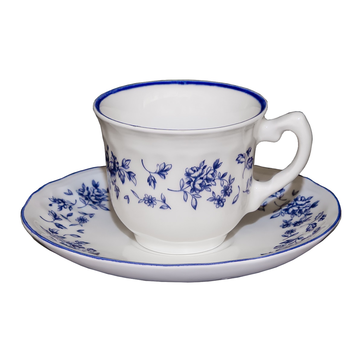 Chávena de café com prato Fénix San Claudio Azul-1