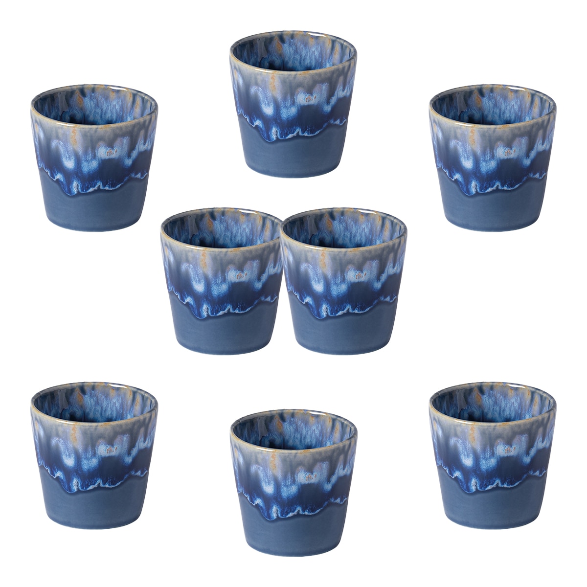 Costa Nova - Set 8 tazas de café Lungo Grespresso Costa Nova.