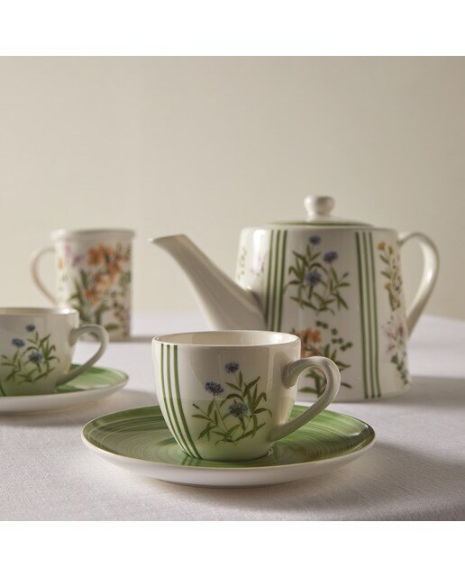 Conjunto de 2 Chávenas de Café com Prato Ledbury Verde-10