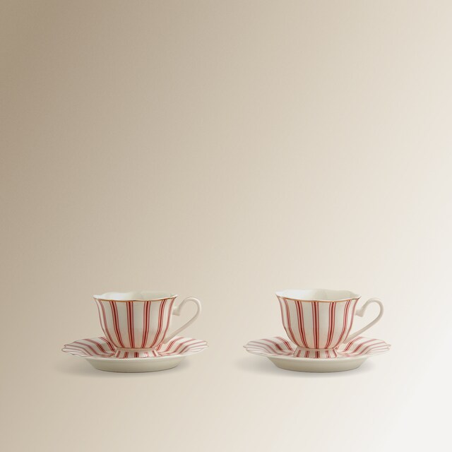 Juego De 2 Tazas De Café De Porcelana Kahla – Capacidad 0.32 L, Aptas Para Microondas Y Lavavajillas