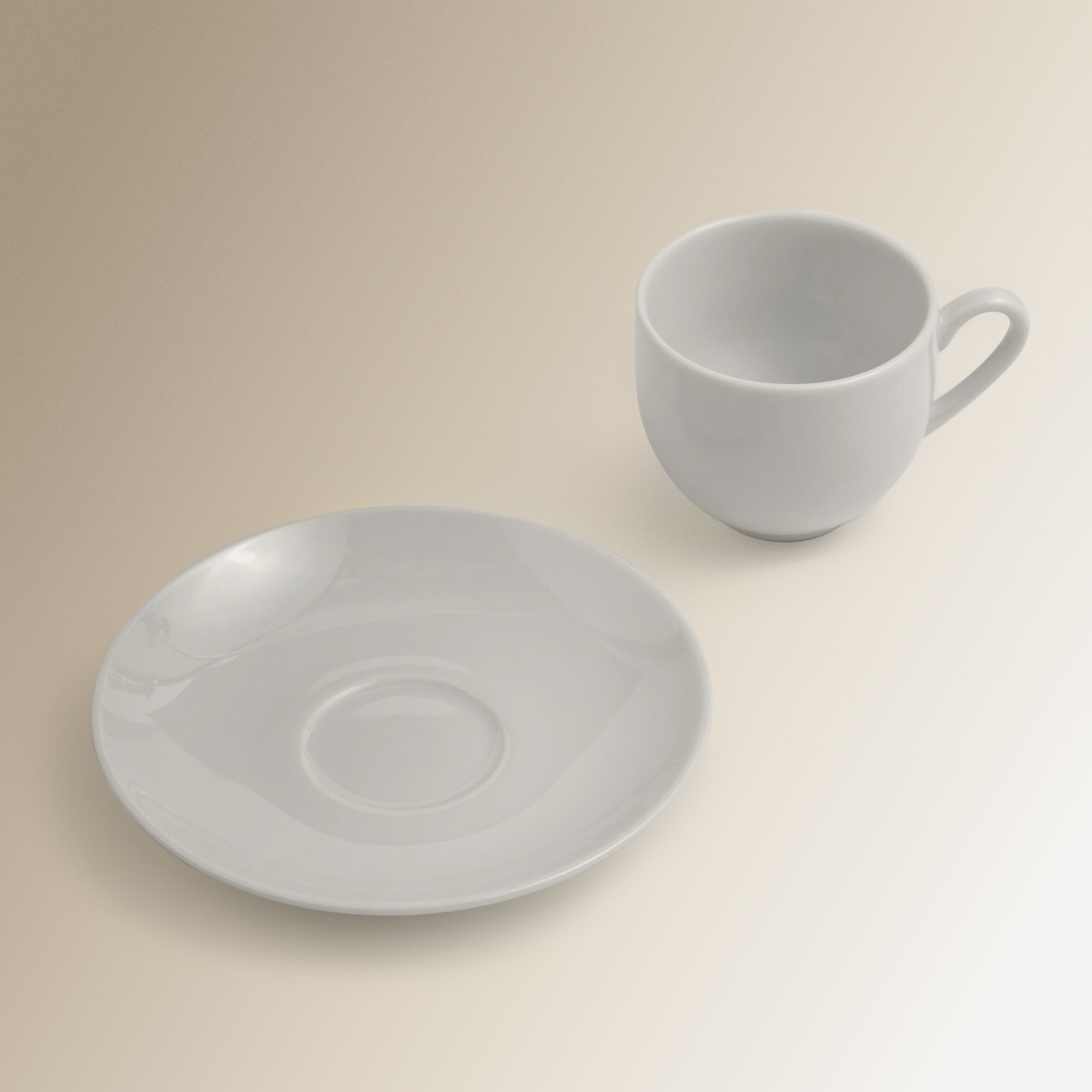 Taza de café Everyday Basics El Corte Inglés Blanco-2