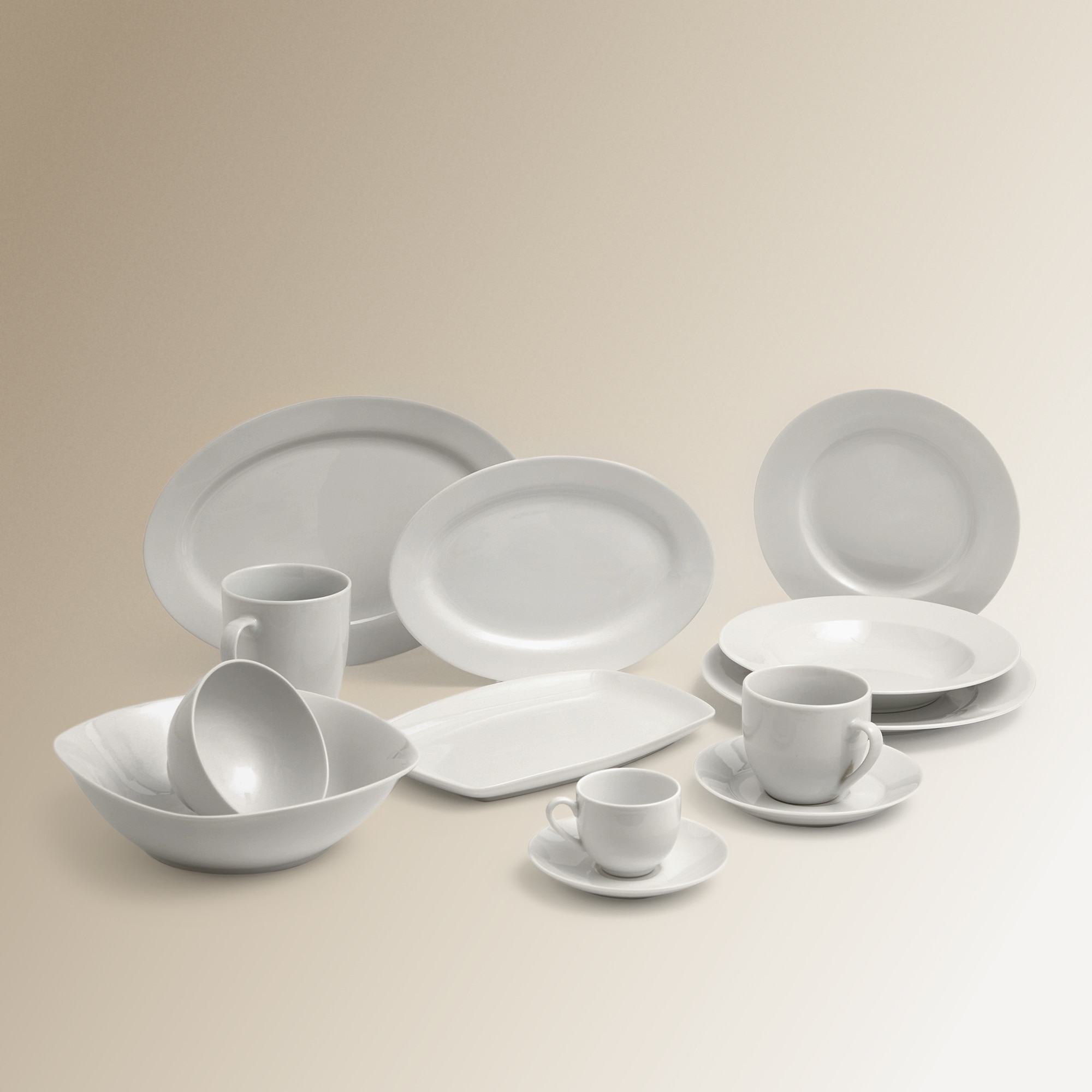 Taza de café Everyday Basics El Corte Inglés Blanco-3