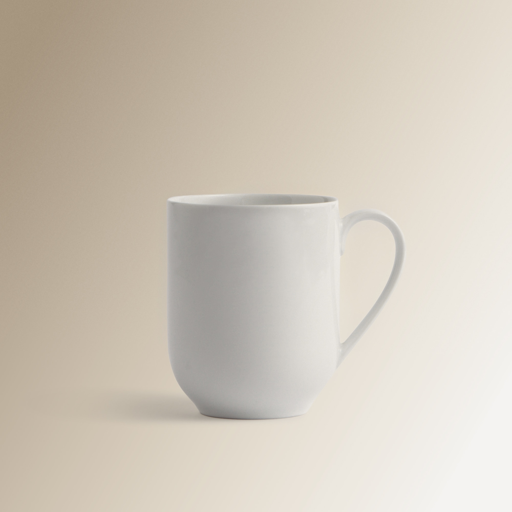 Caneca redonda Universal El Corte Inglés Branco-1