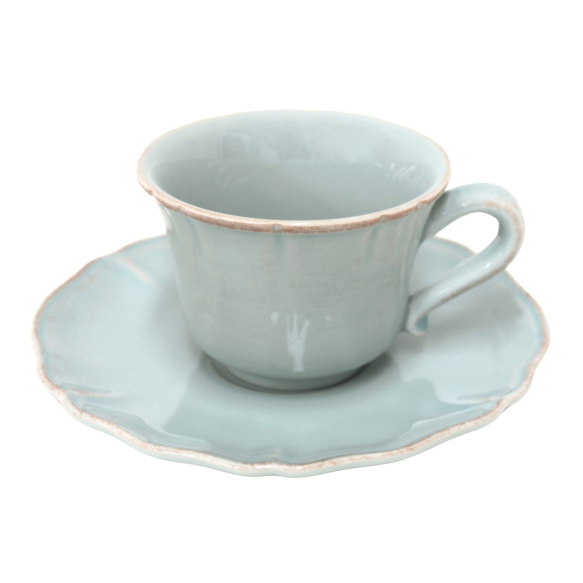 Costa Nova - Taza de té con plato Alentejo Costa Nova.