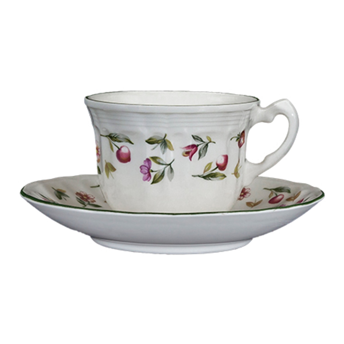 San Claudio - Taza de té con plato Grana New San Claudio.