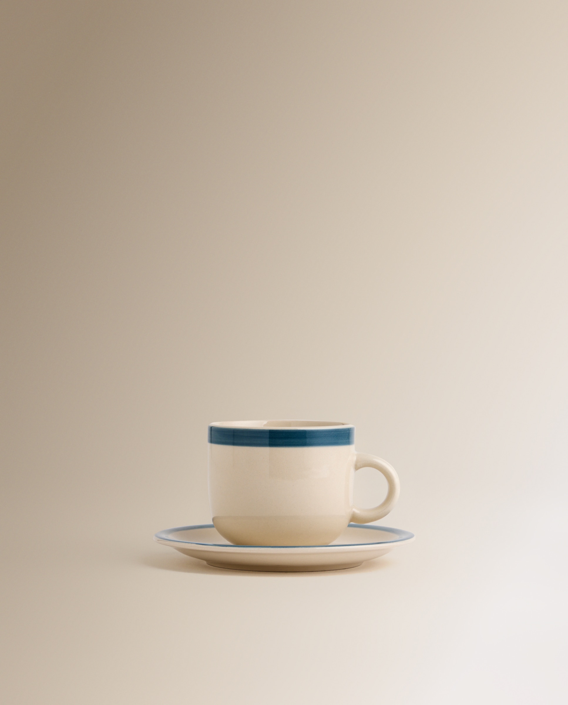 Set de 4 tazas con plato Octave El Corte Inglés Azul-2